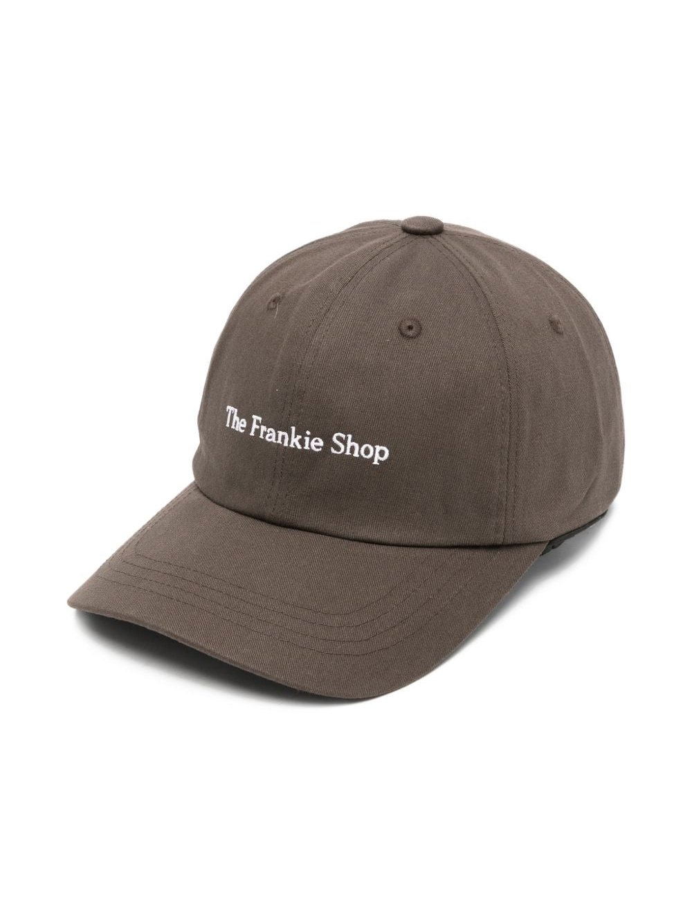 032C Logo-Embroidered Baseball Cap — Brown by 032C