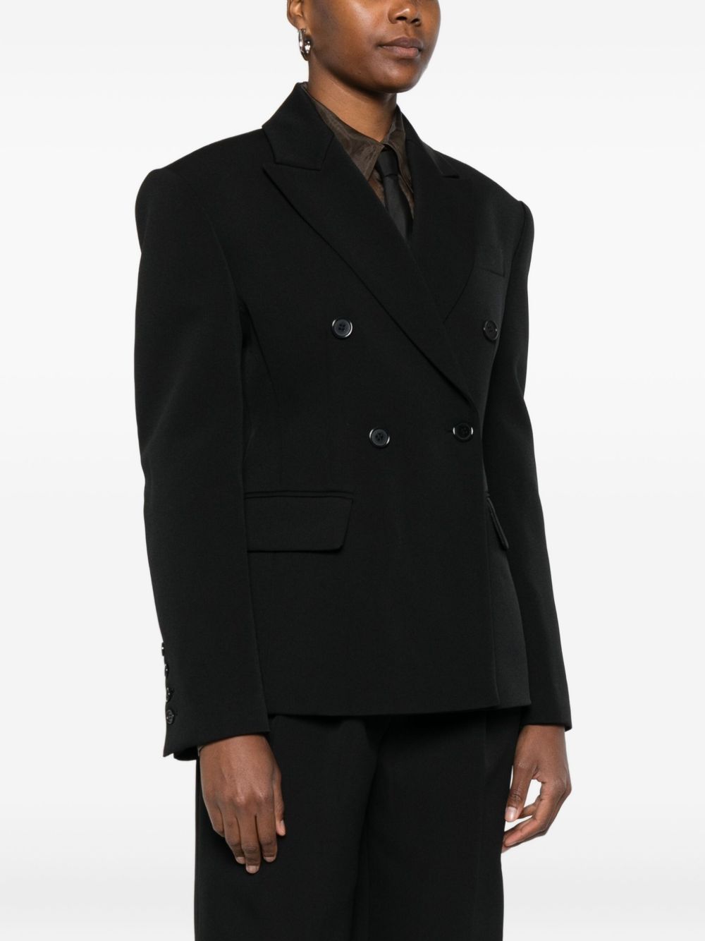 032C Doyer Blazer — Black, view 4