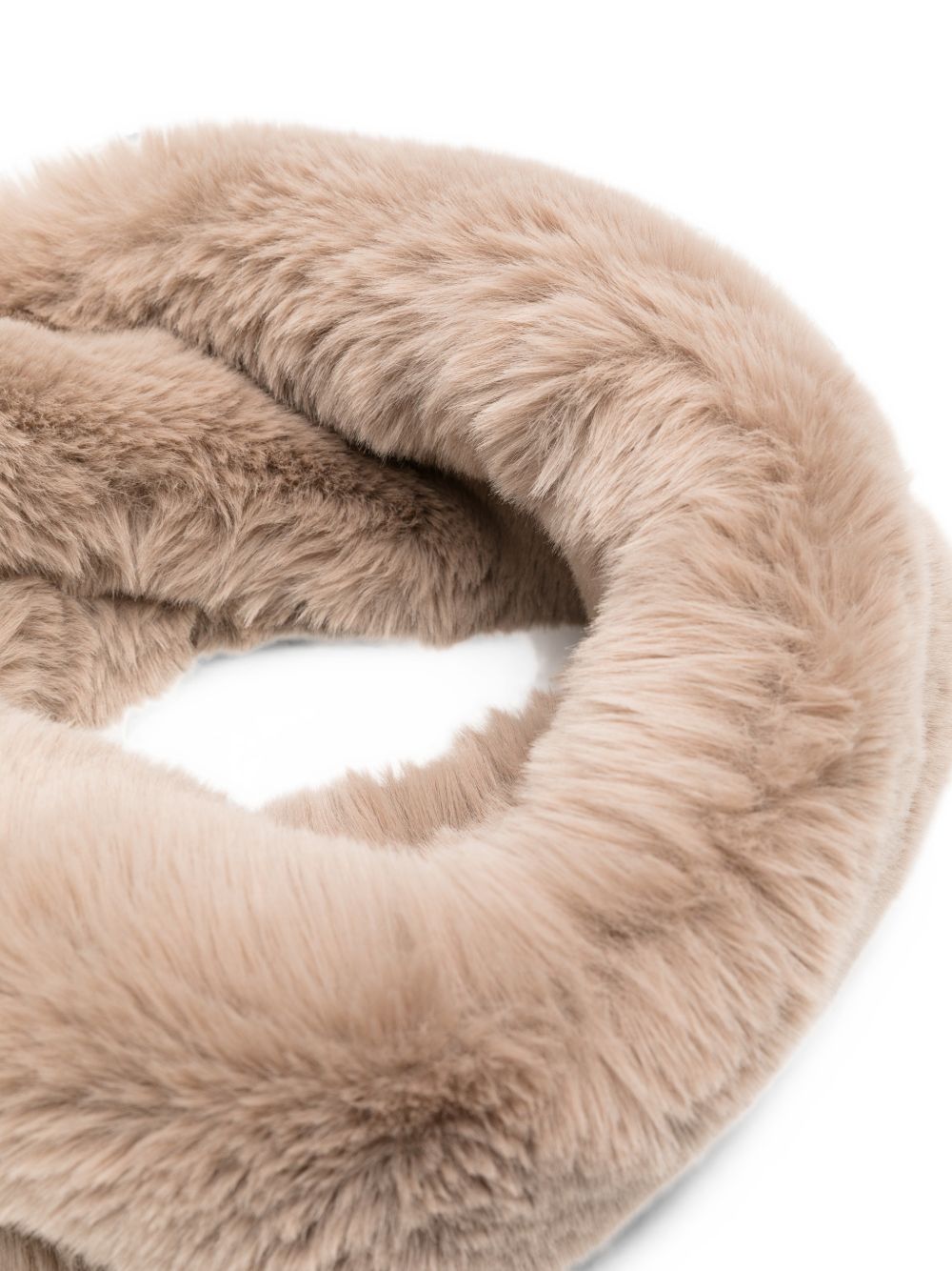 032C Ginevra Scarf — Taupe, view 3