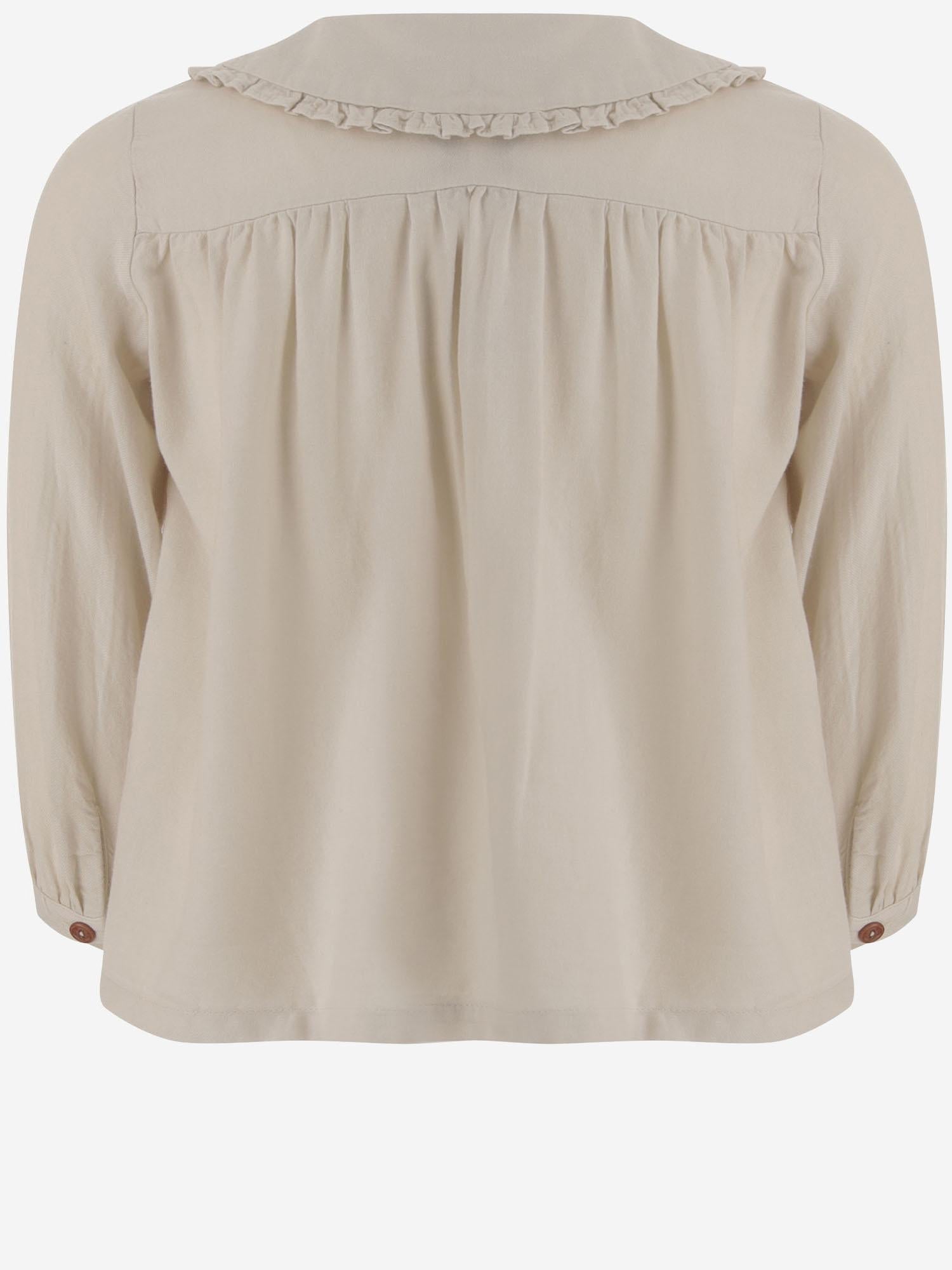 1+ In The Family Peter Pan Collar Dress — White, view 3