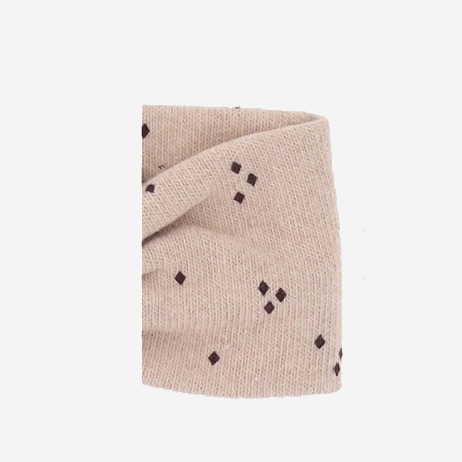 1+ In The Family Dotted Cotton Blend Headband — Pink by 1+ In The Family
