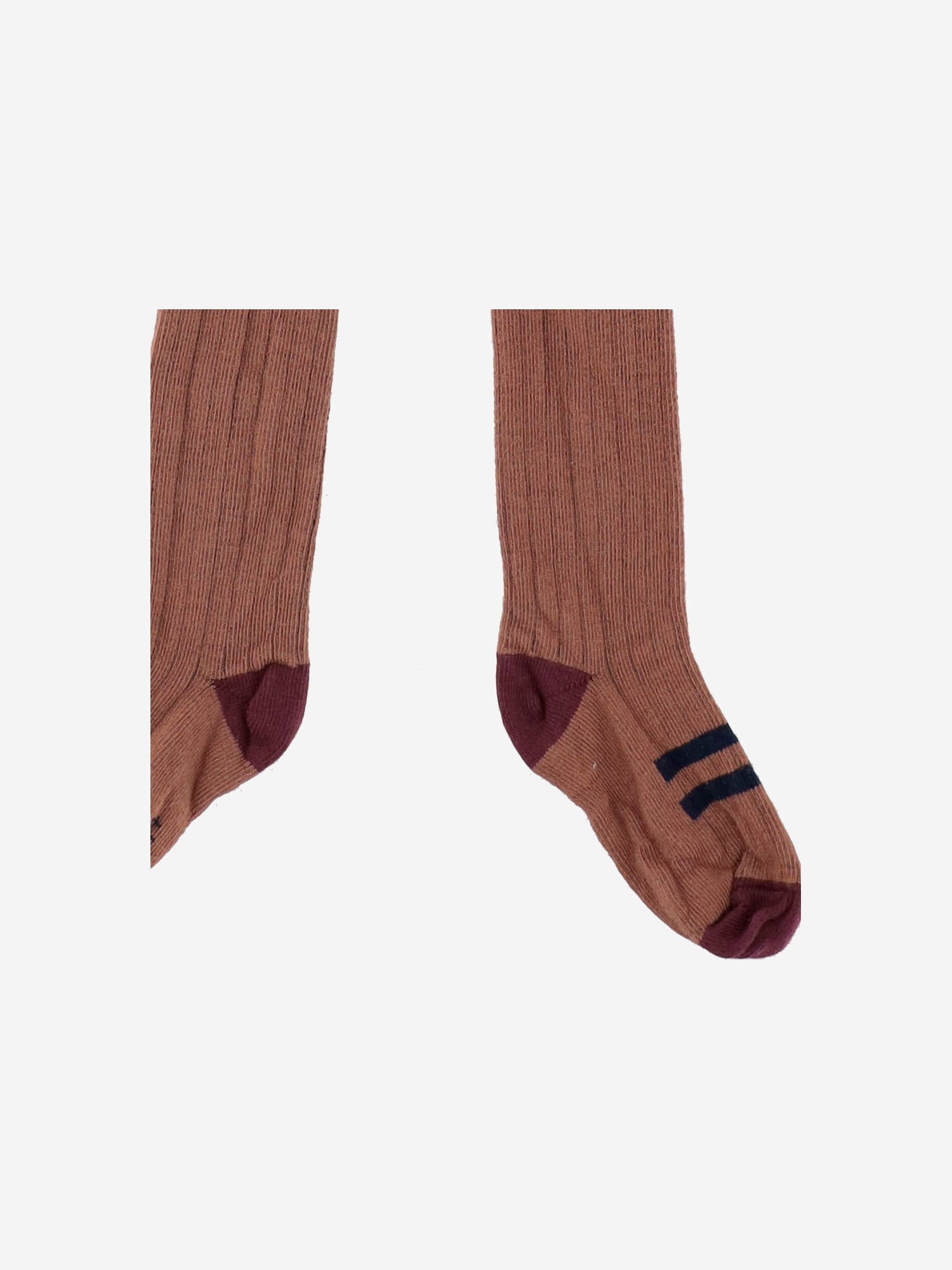 1+ In The Family Stretch Cotton Blend Leggings — Brown, view 2