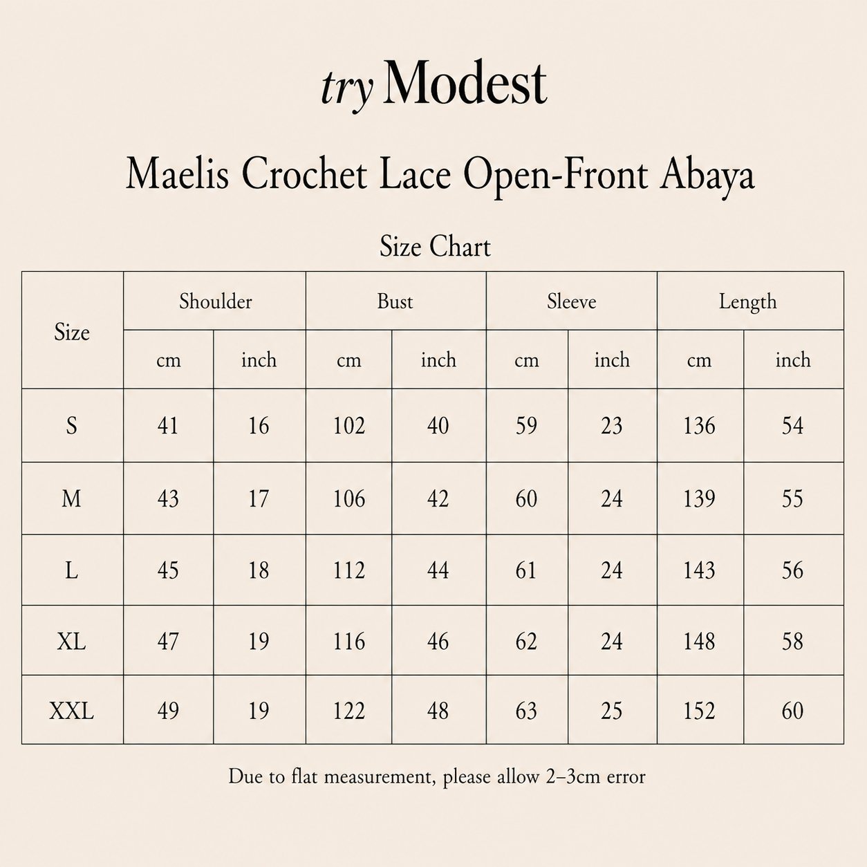 Maelis Crochet Lace Open-Front Abaya, view 5