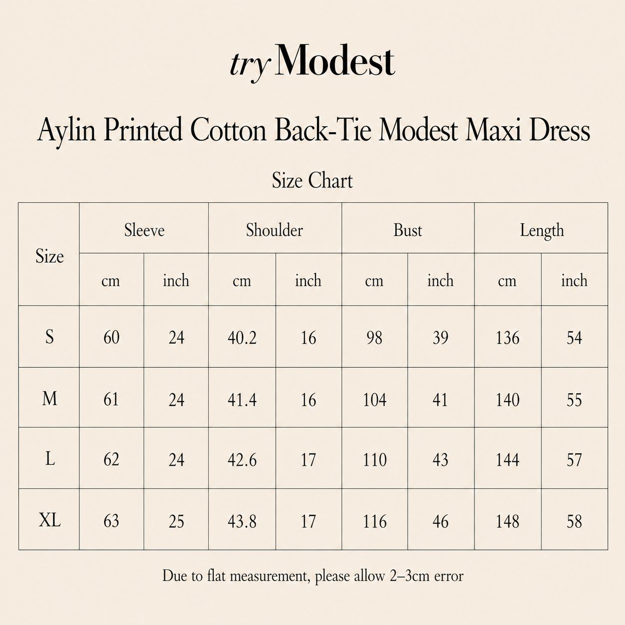 Aylin Printed Cotton Back-Tie Modest Maxi Dress, view 5
