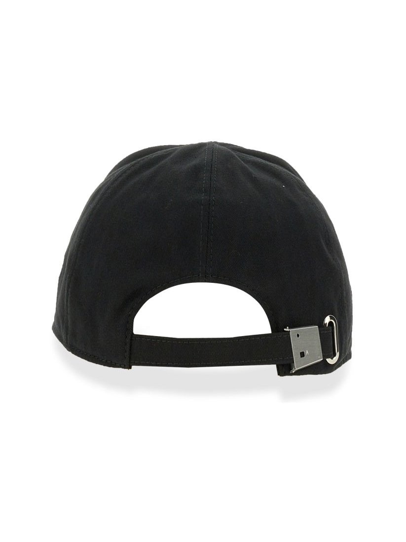 1017 Alyx 9sm AAUHA0060_FA04BLACK Baseball Cap — Black, view 3