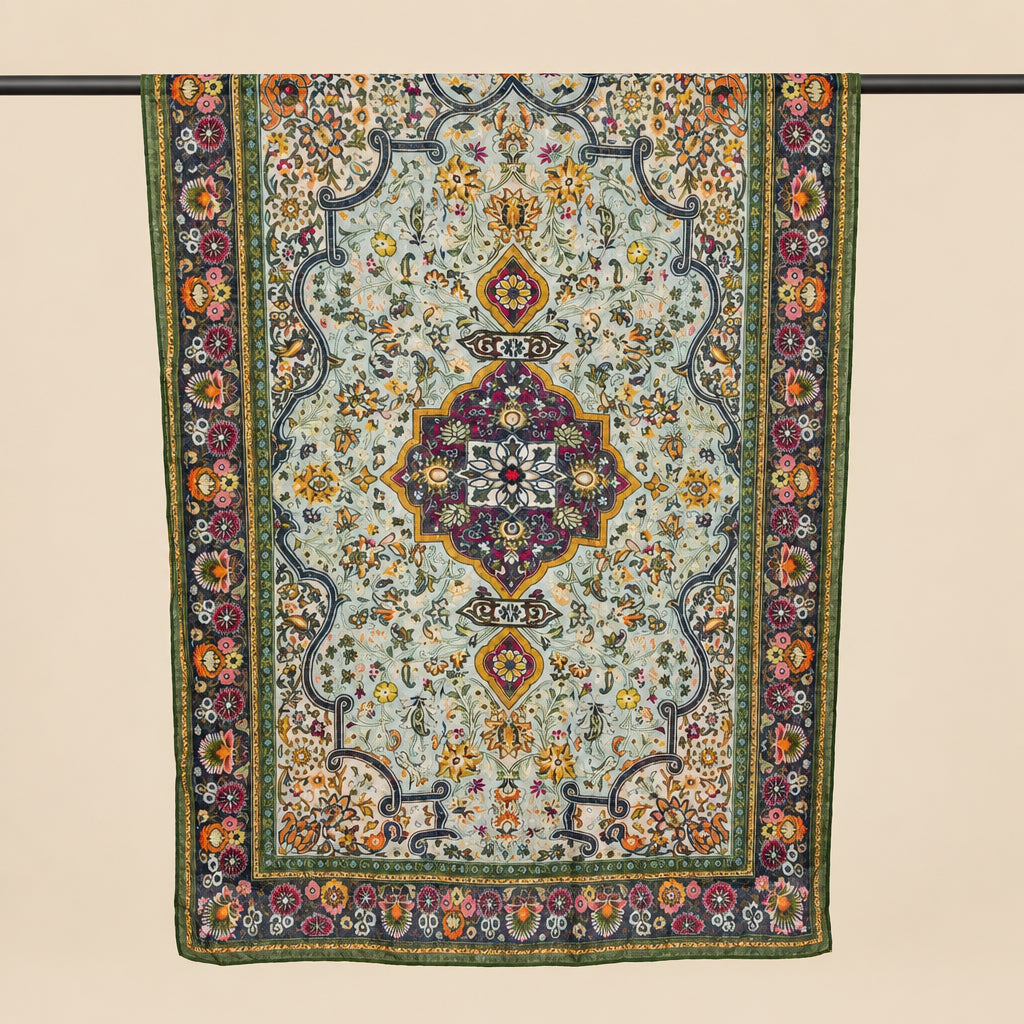 Persian Garden Printed Modal Hijab, view 2