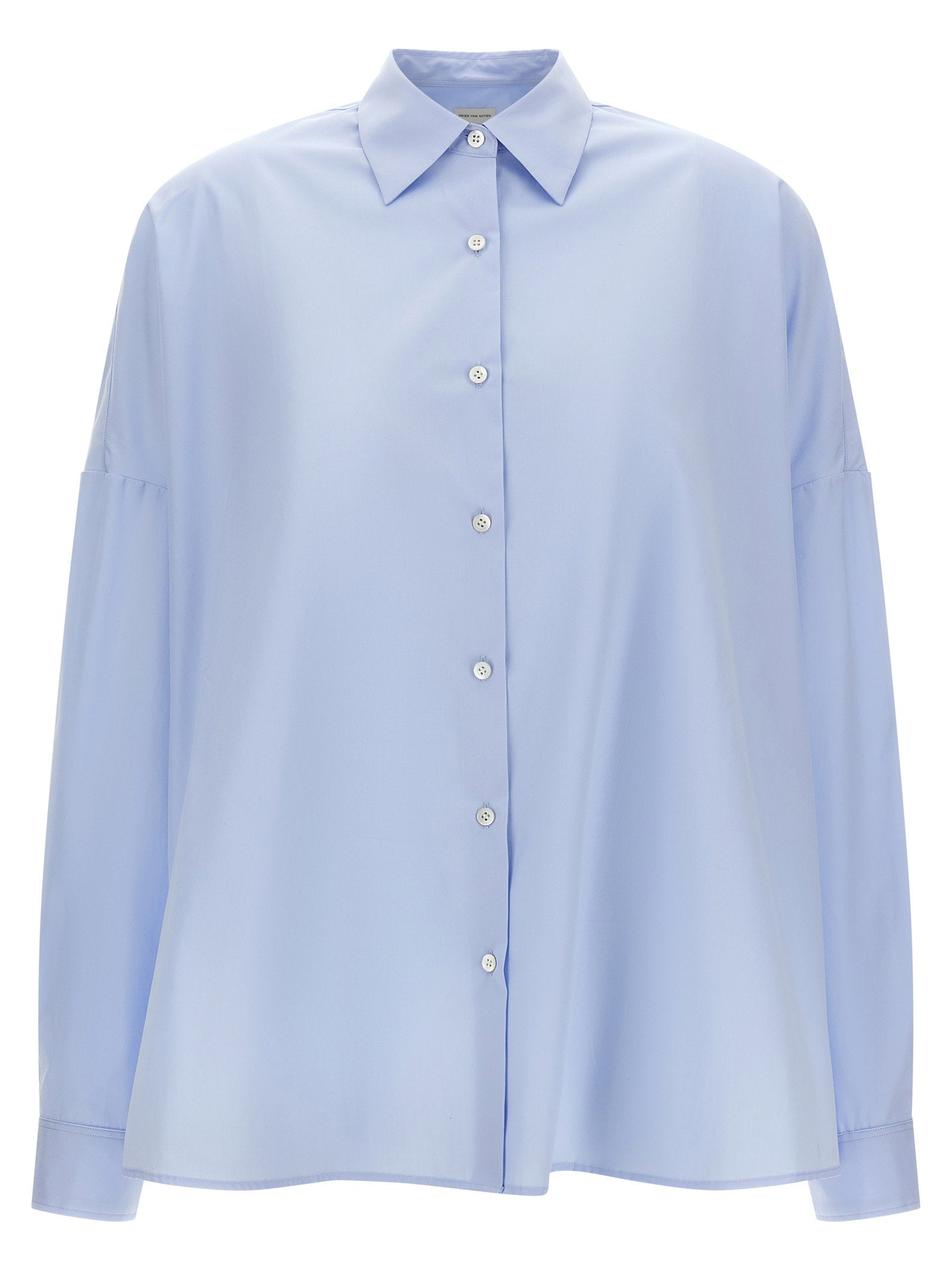 Dries Van Noten Casia Shirt — Light Blue - S by Dries Van Noten