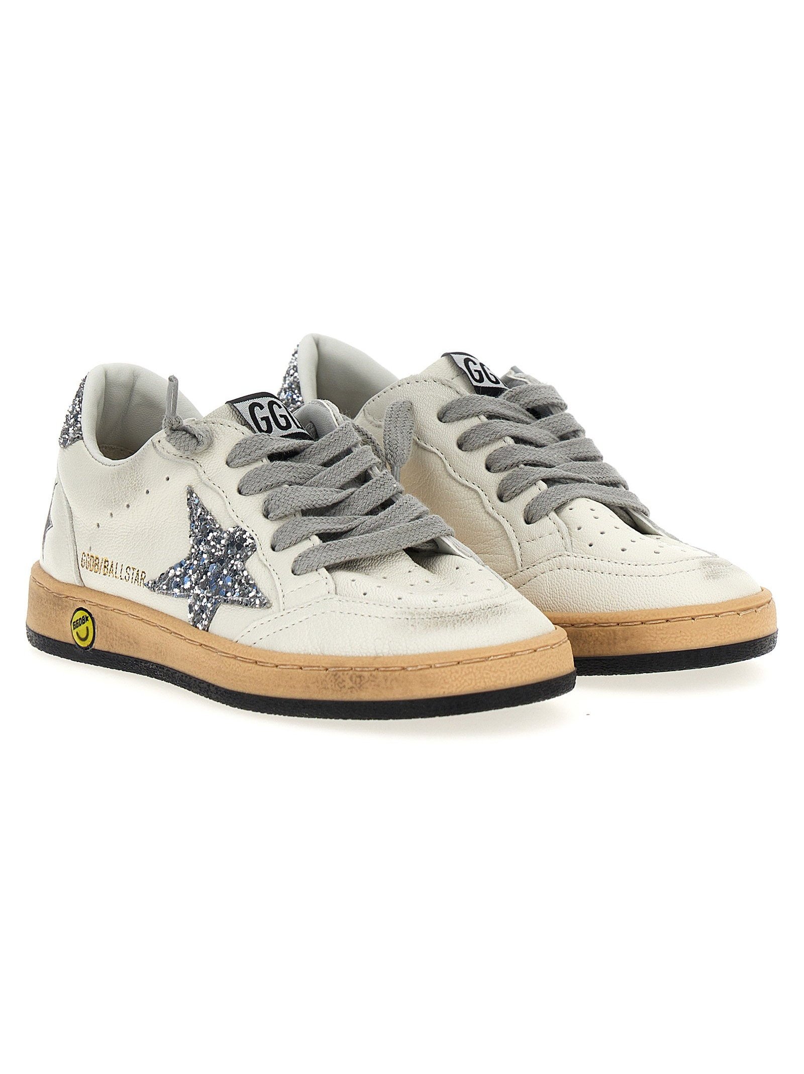 Golden Goose Ball Star Sneaker — White by Golden Goose