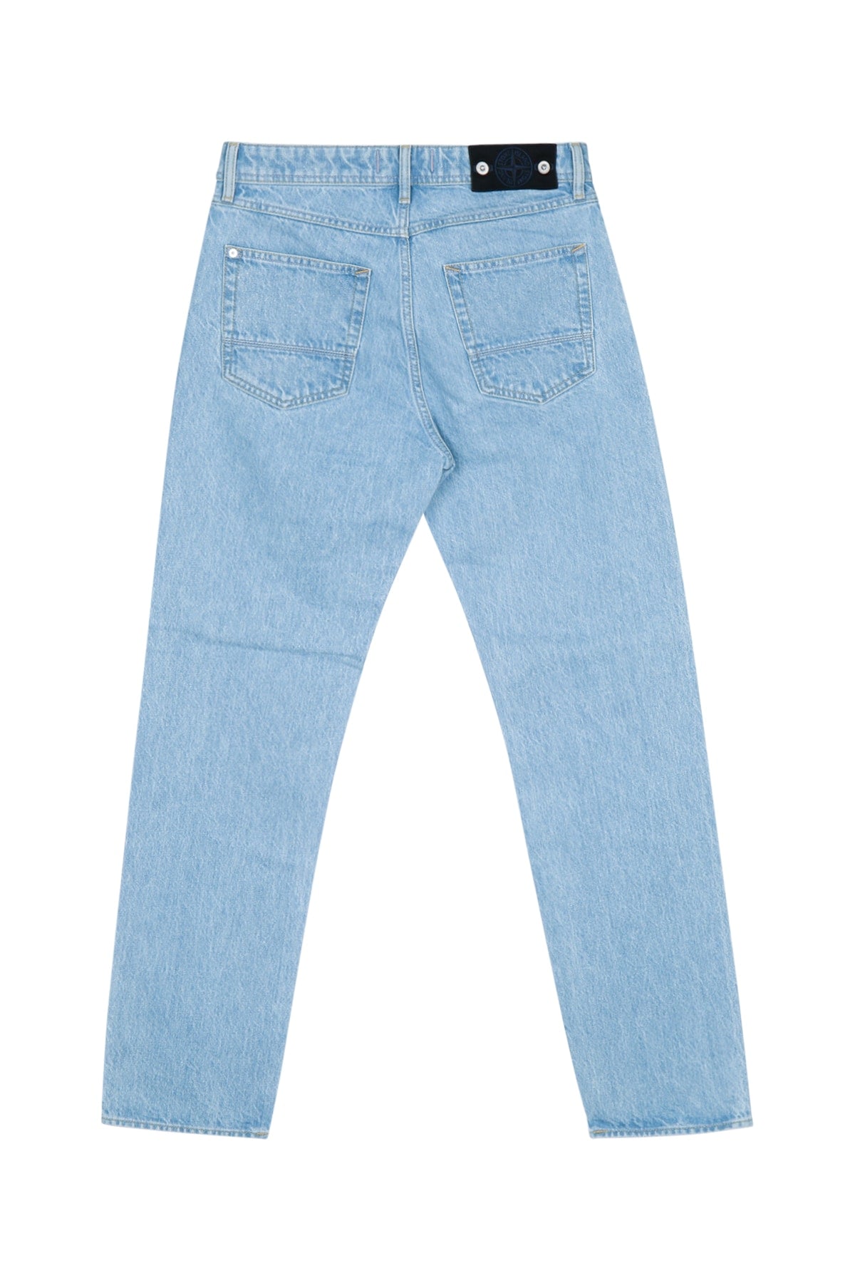 Stone Island 100% Cotton Jeans — Blue, view 2