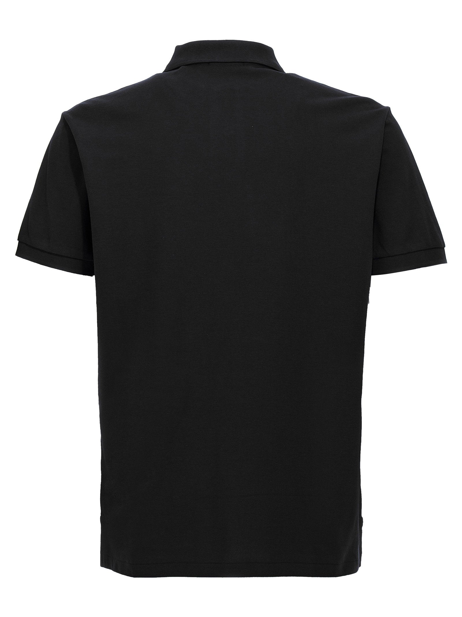 Polo Ralph Lauren Embroidered Logo Polo — Black, view 2