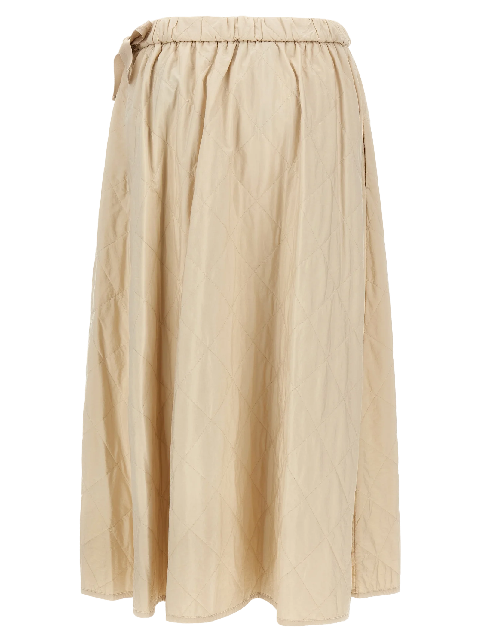 Max Mara Briose Midi Skirt — Beige, view 2