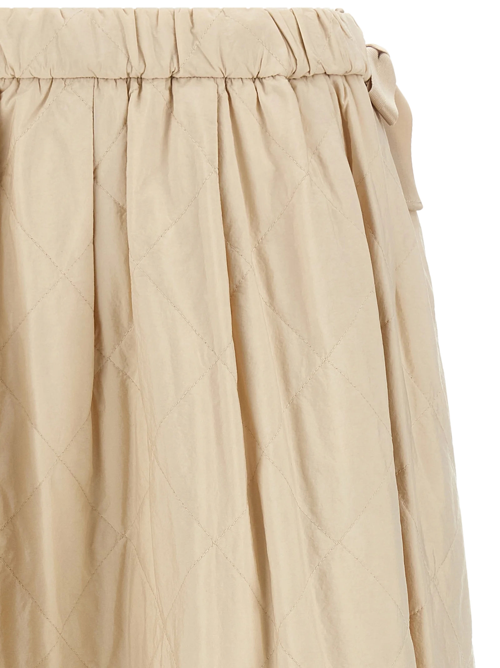 Max Mara Briose Midi Skirt — Beige, view 3
