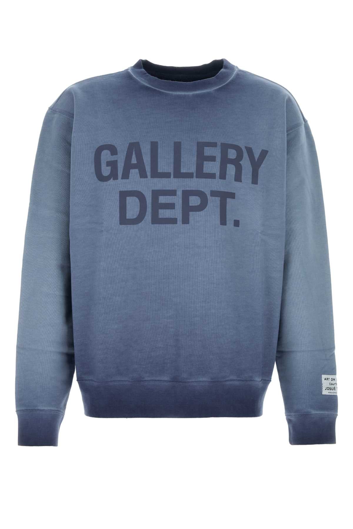 Gallery Dept Logo-Print Sweatshirt — Navy by Gallery Dept