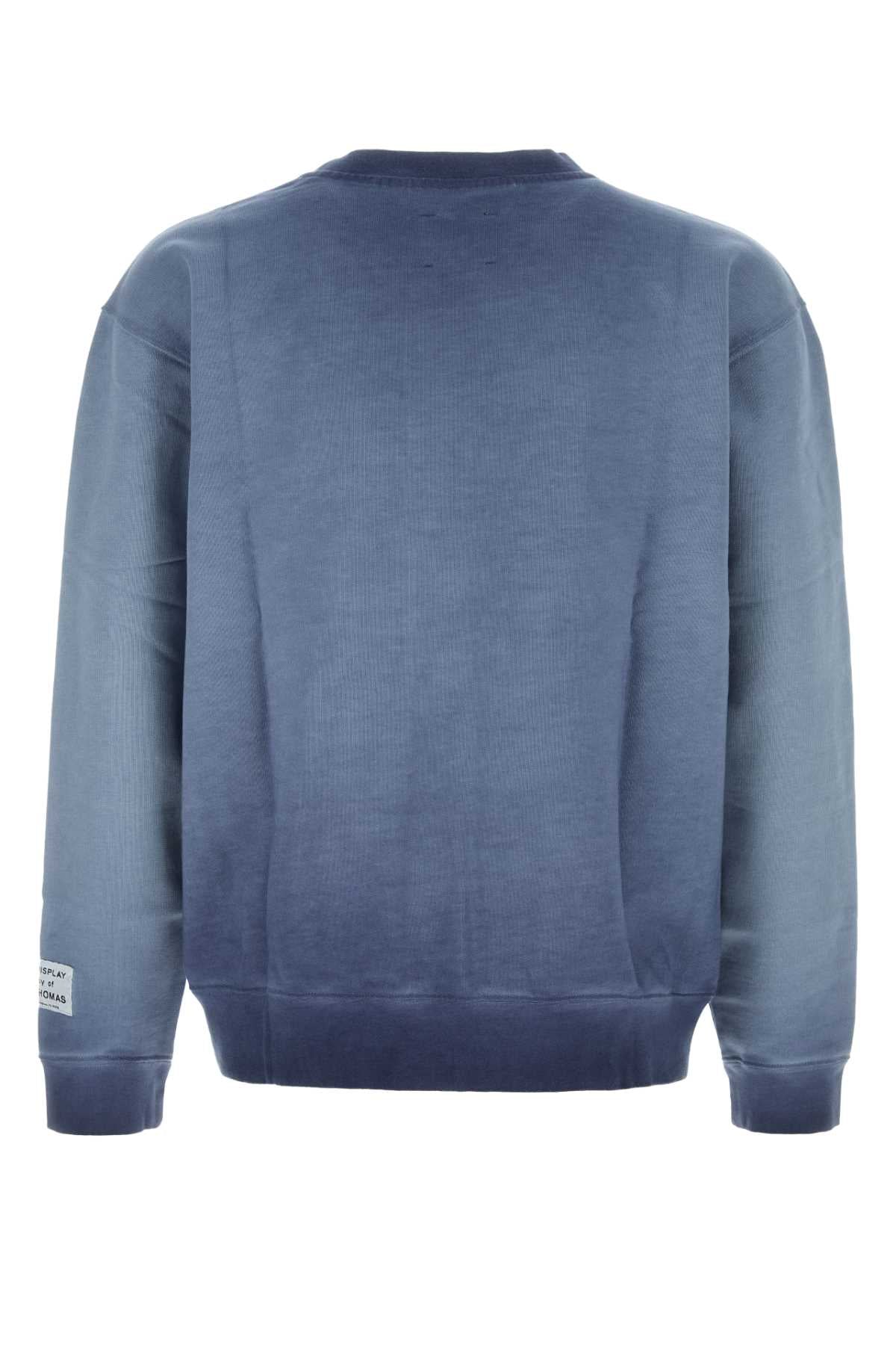 Gallery Dept Logo-Print Sweatshirt — Navy, view 2