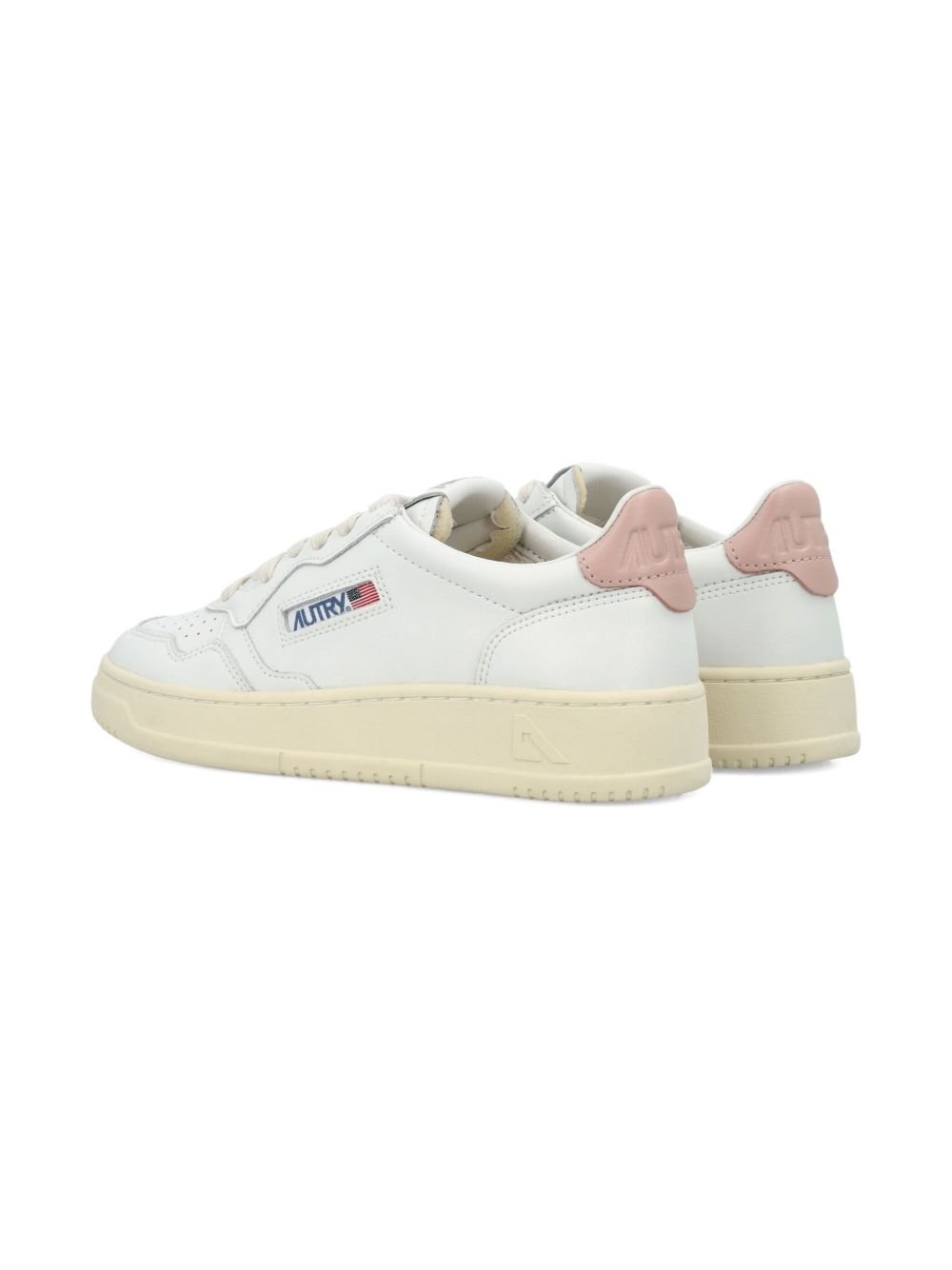 Autry Medialist Low Sneaker — White, view 3