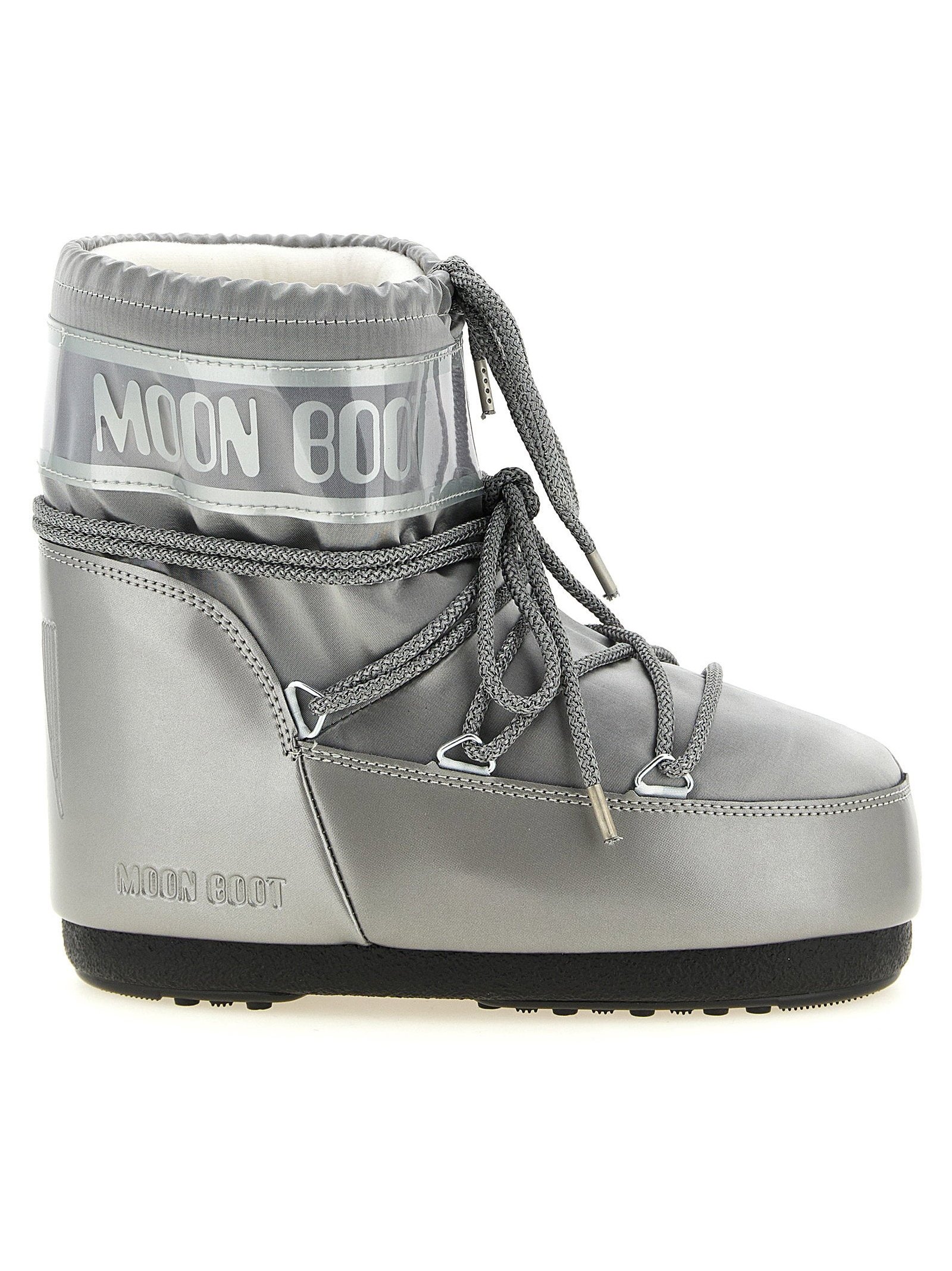Moon Boot Icon Low Boots — Silver by Moon Boot