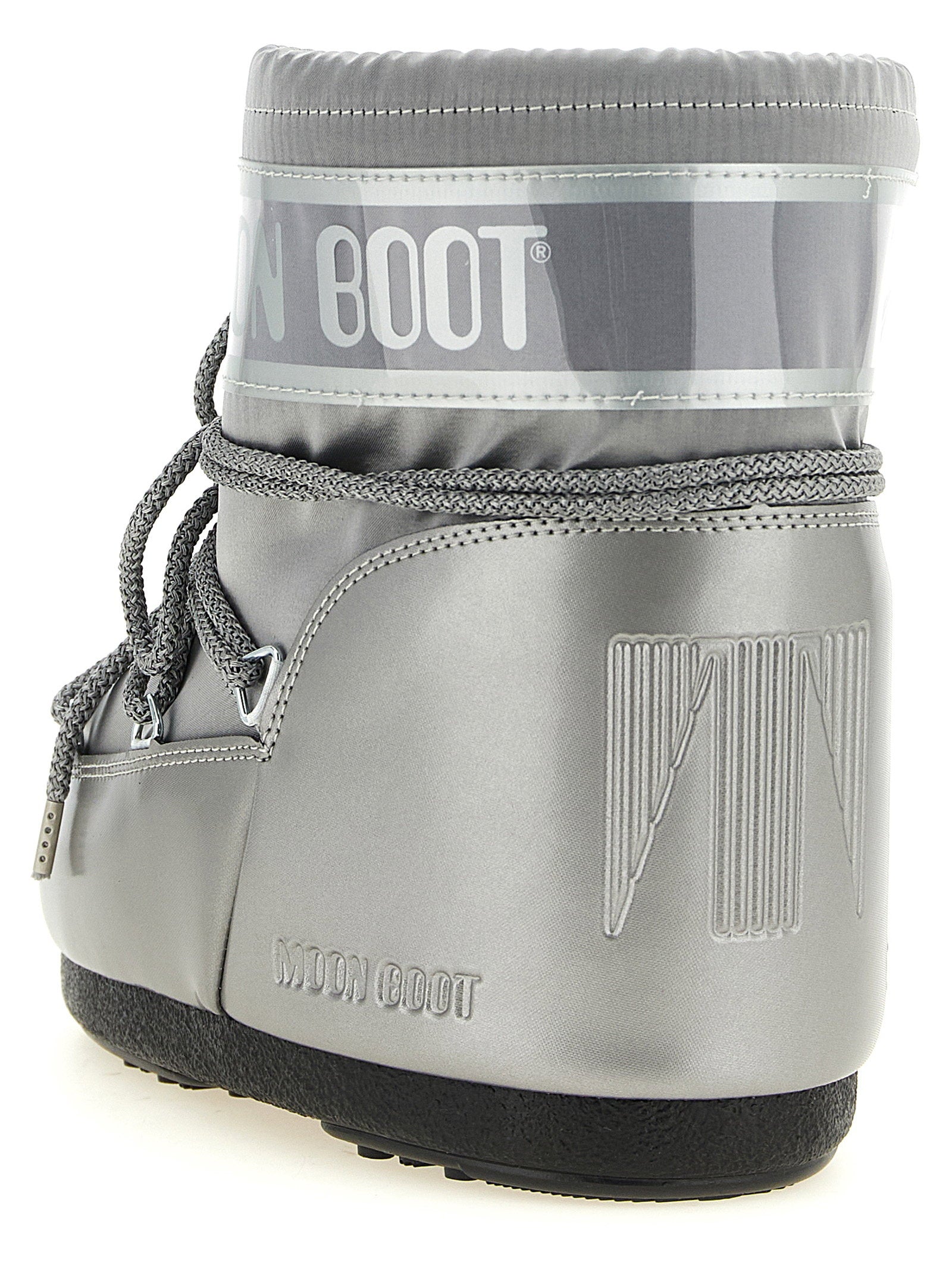 Moon Boot Icon Low Boots — Silver, view 3