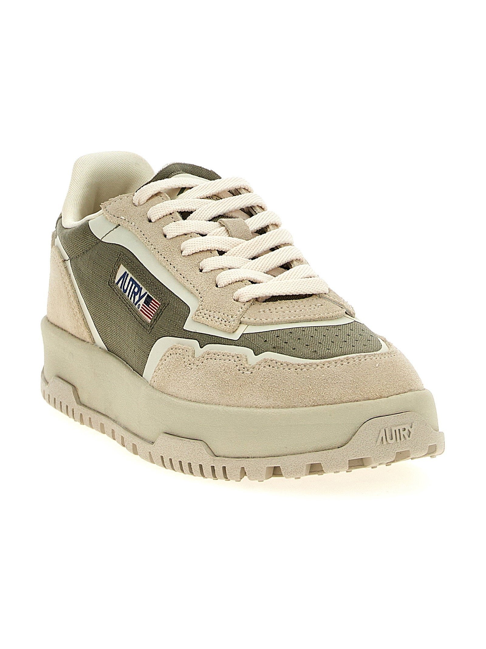 Autry Wildpace Low Sneaker — Beige, view 2