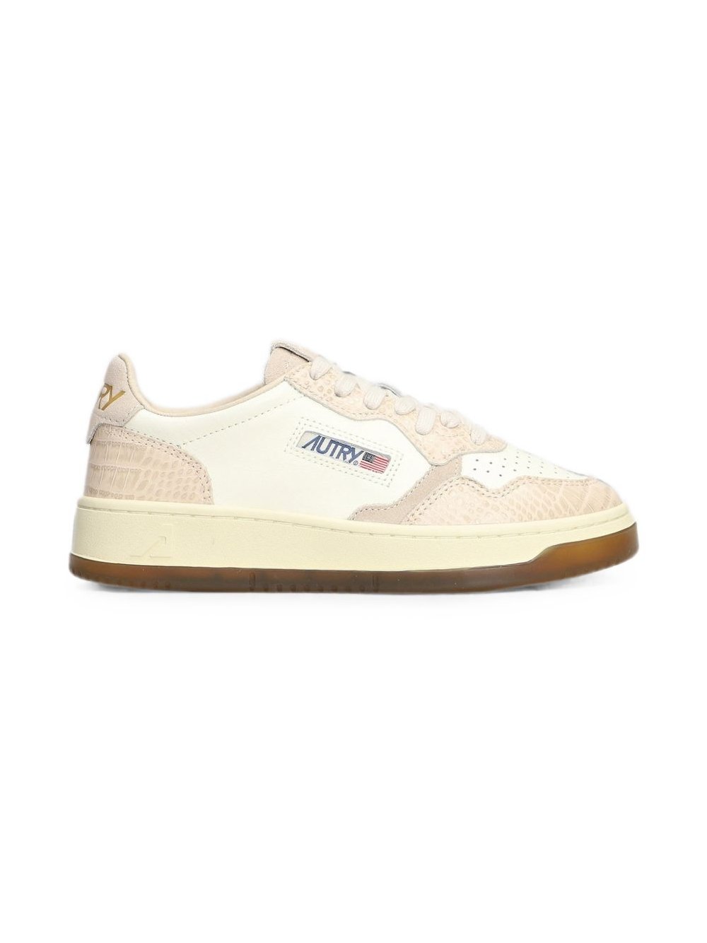Autry Medialist Low Sneaker — Beige by Autry
