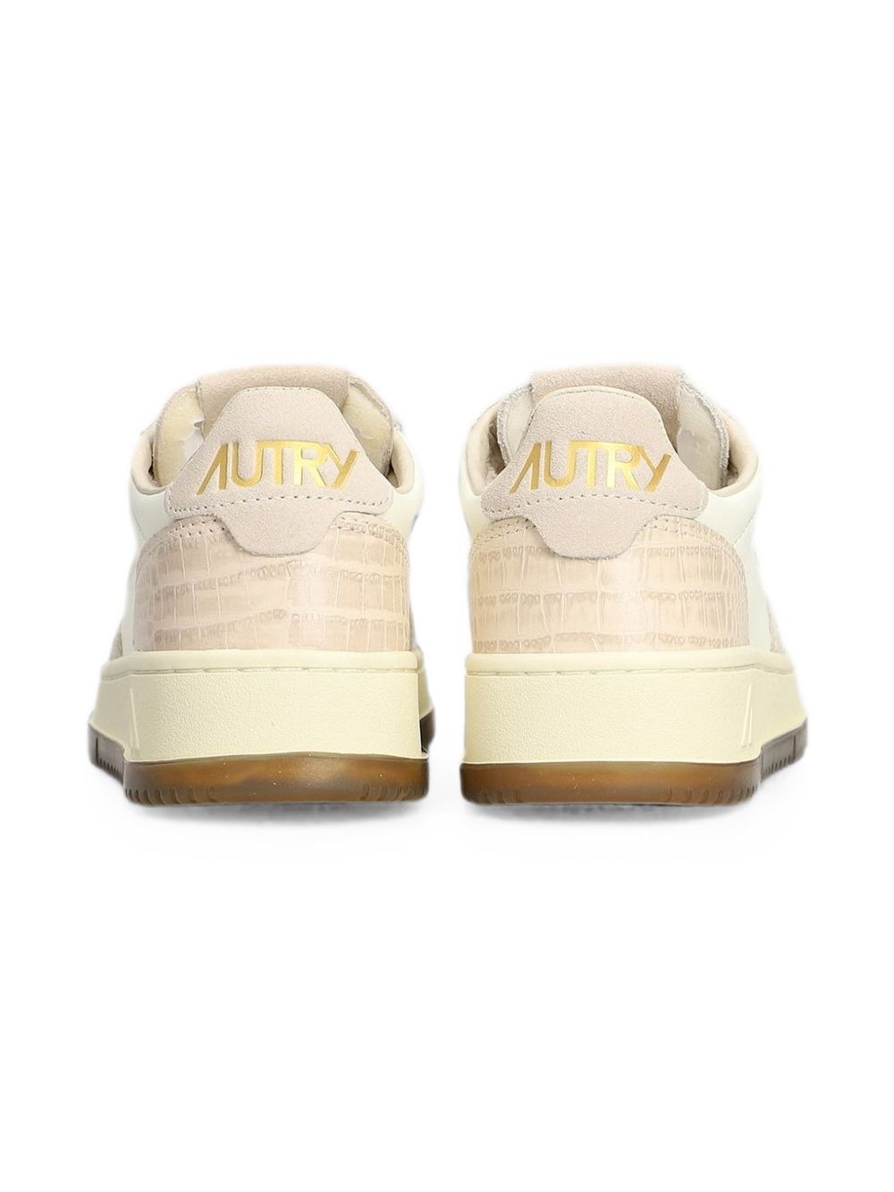 Autry Medialist Low Sneaker — Beige, view 3