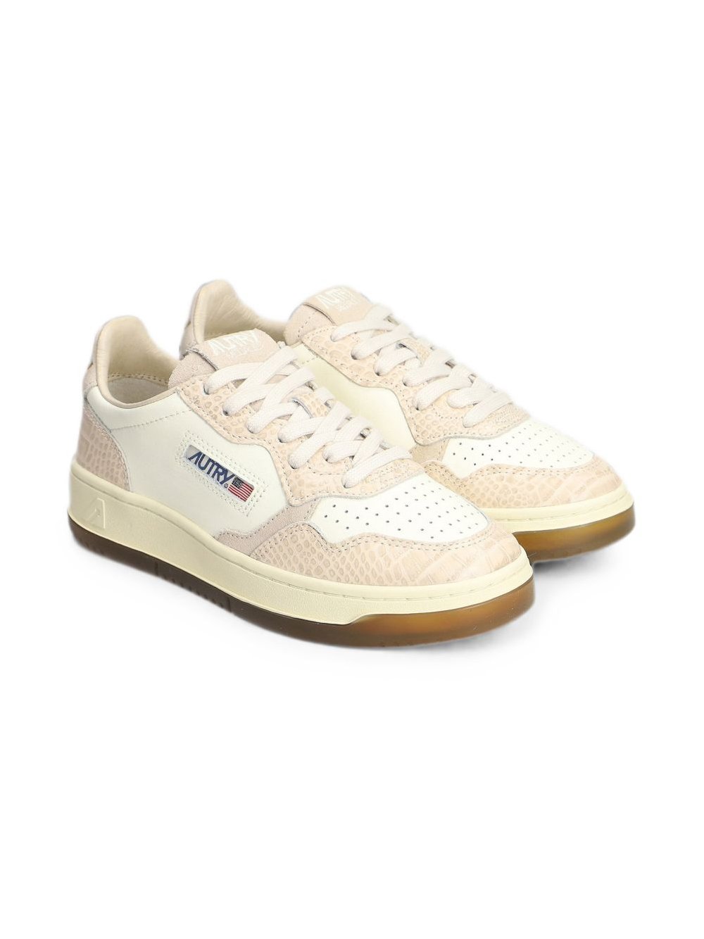 Autry Medialist Low Sneaker — Beige, view 4
