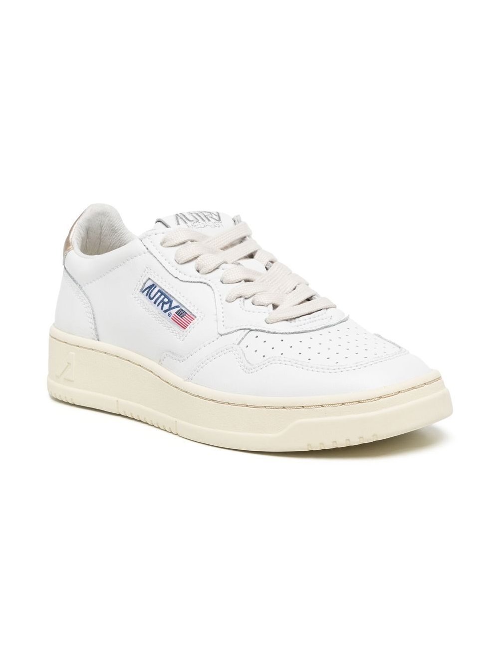 Autry Medialist Low Sneaker — White, view 4