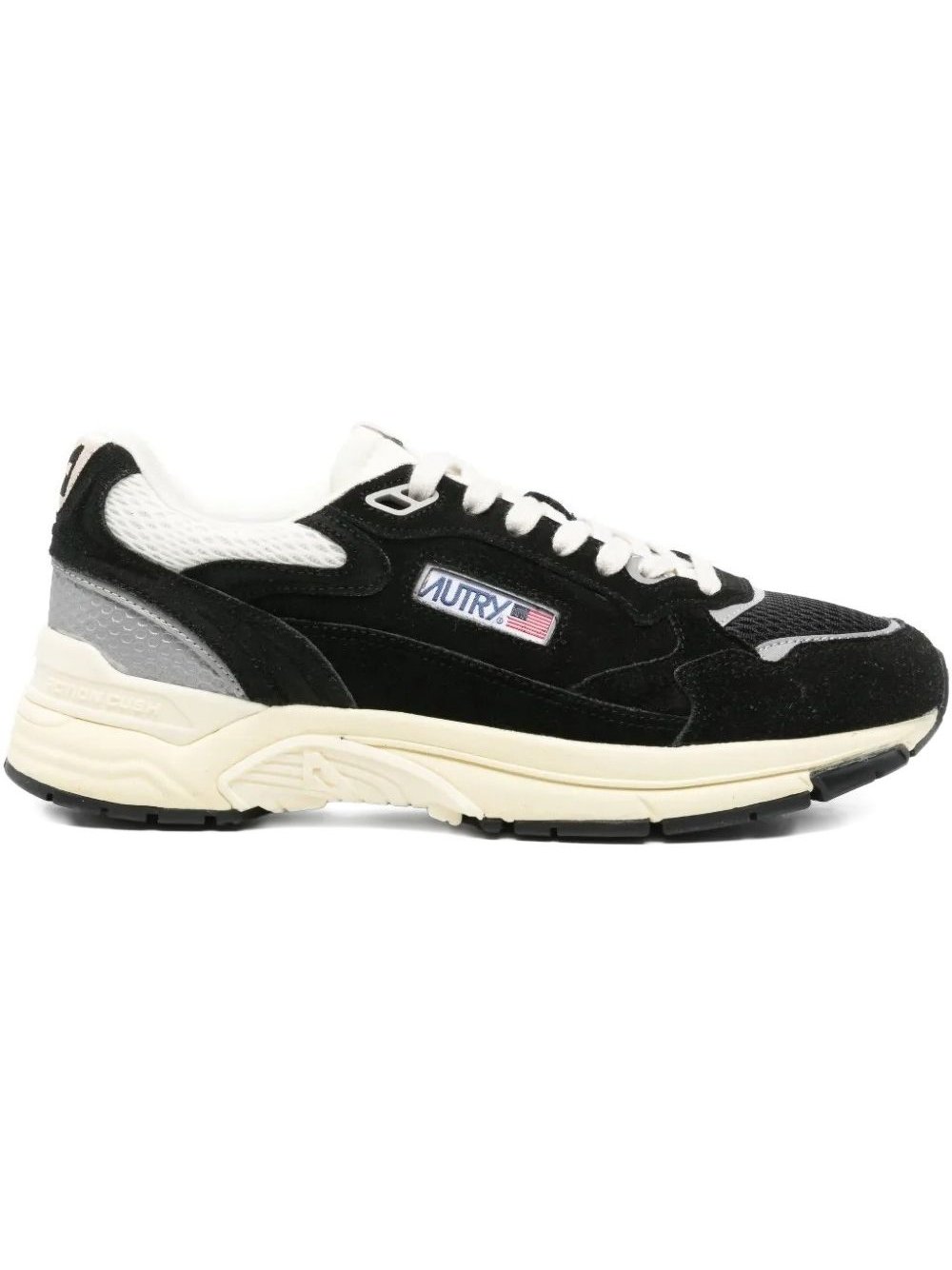 Autry Hyperway Low Sneaker — Black by Autry