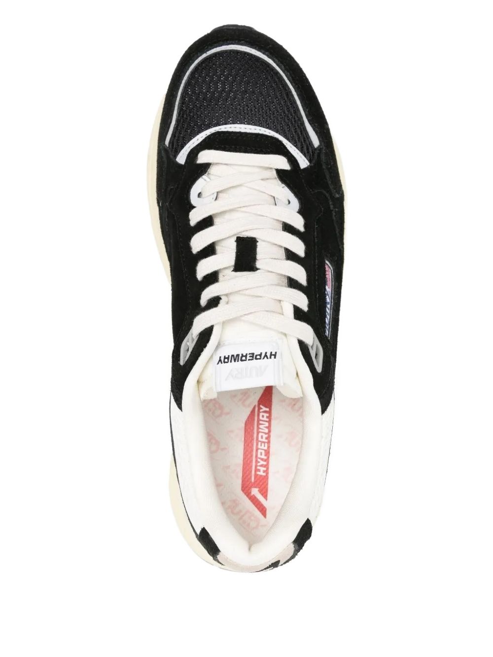 Autry Hyperway Low Sneaker — Black, view 3