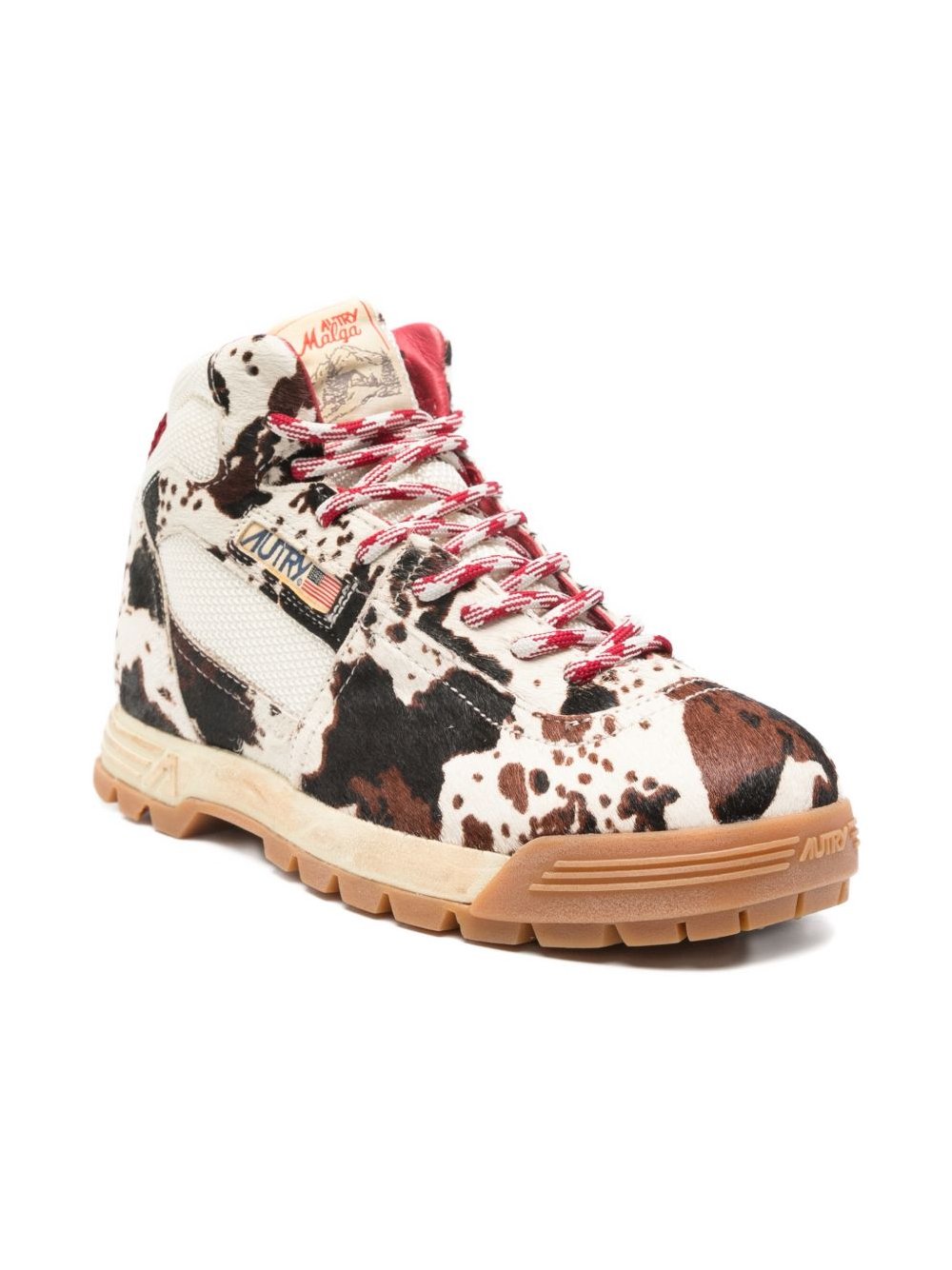 Autry Malga Mid Sneakers — Cream, view 2