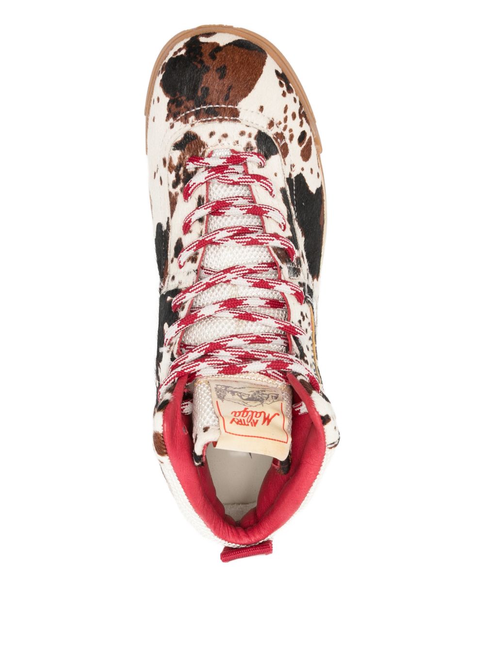 Autry Malga Mid Sneakers — Cream, view 4