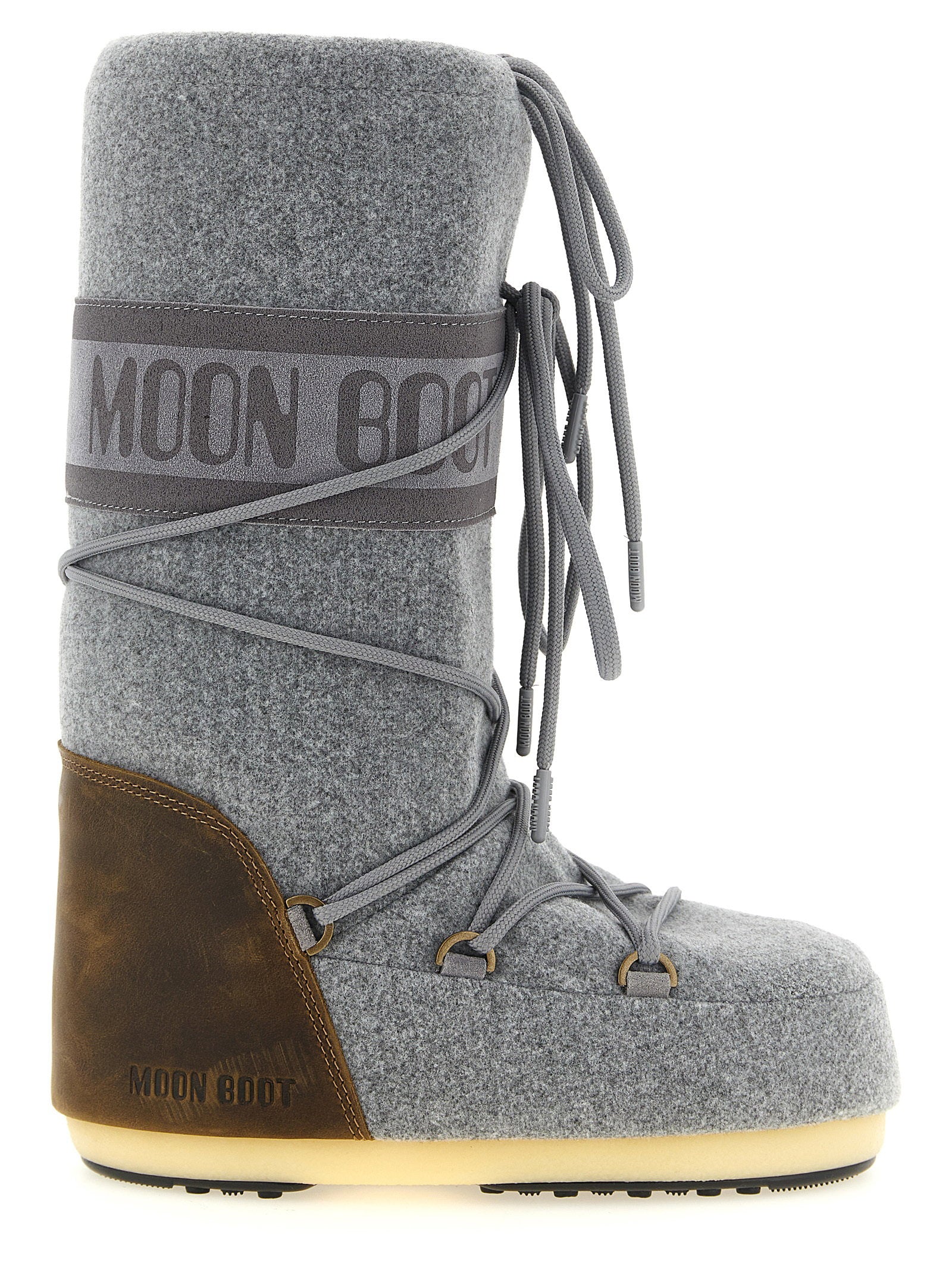 Moon Boot Icon Boots — Gray by Moon Boot