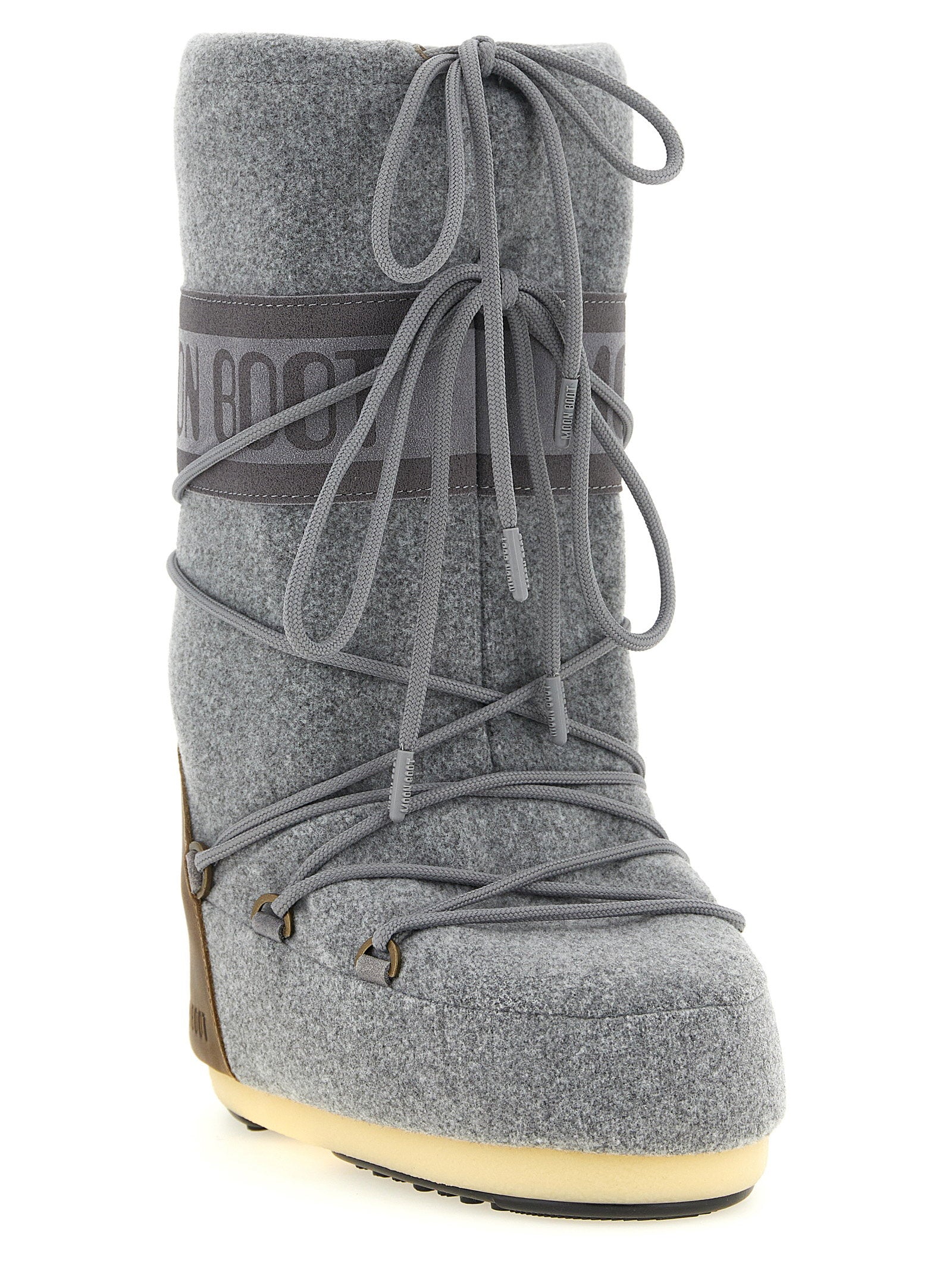 Moon Boot Icon Boots — Gray, view 2
