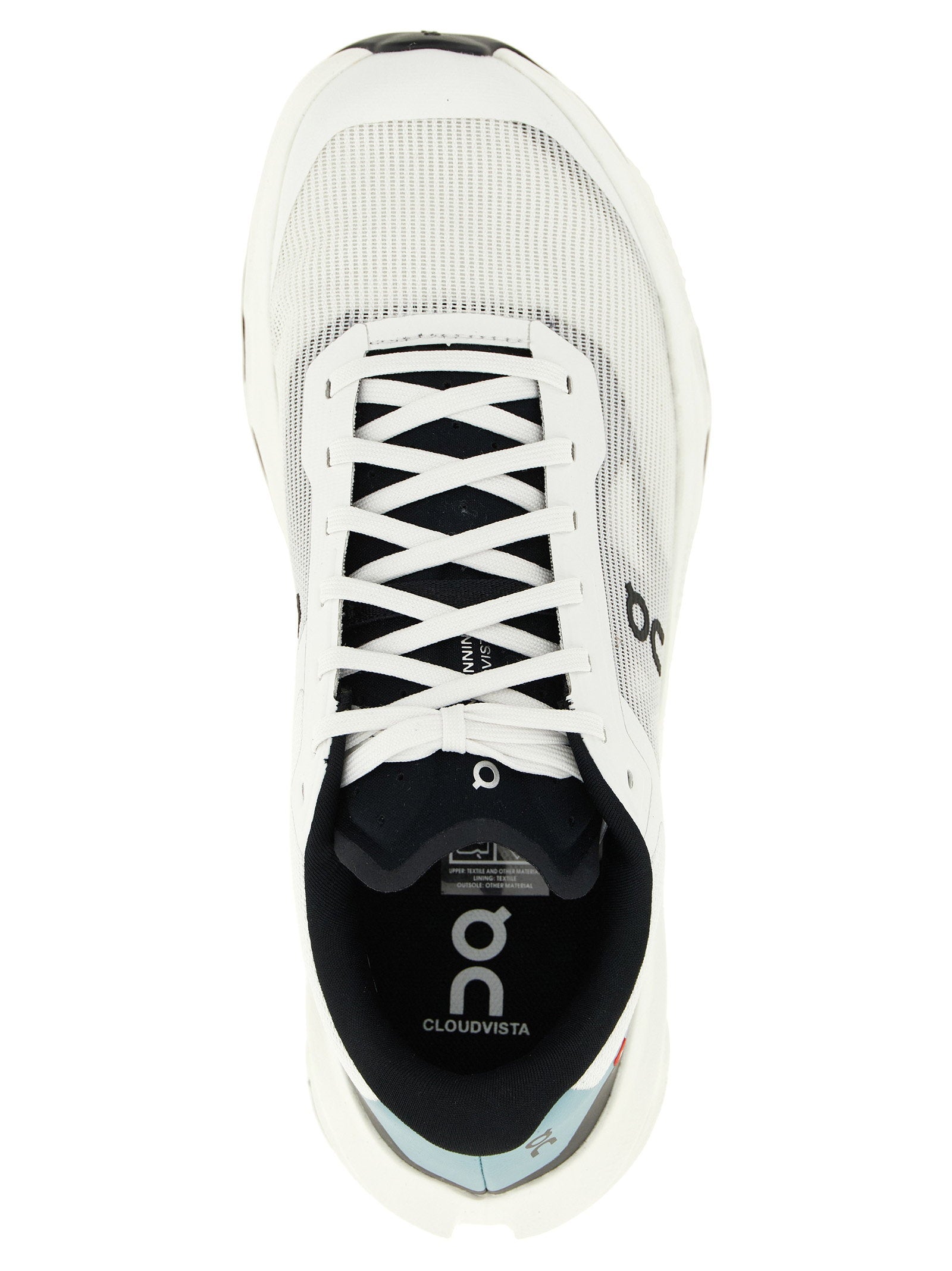 On Cloudvista 3 Sneaker — White, view 4