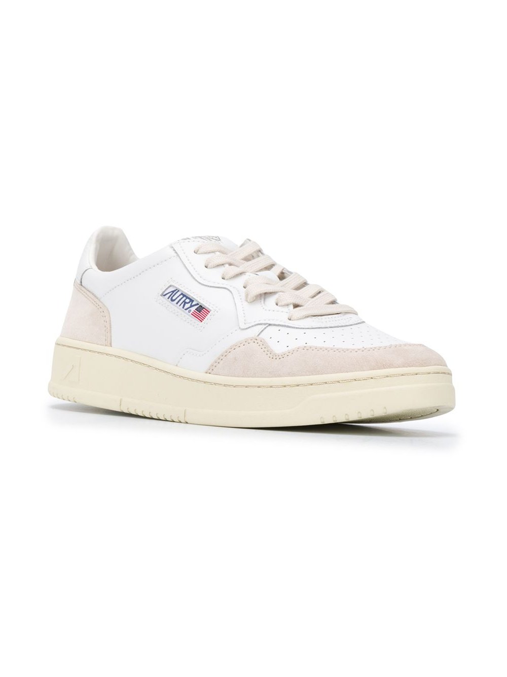 Autry Medialist Low Sneaker — White, view 4