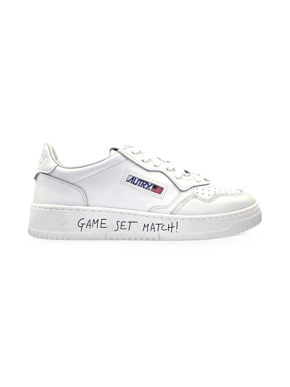 Autry Medialist Low Sneakers — White by Autry