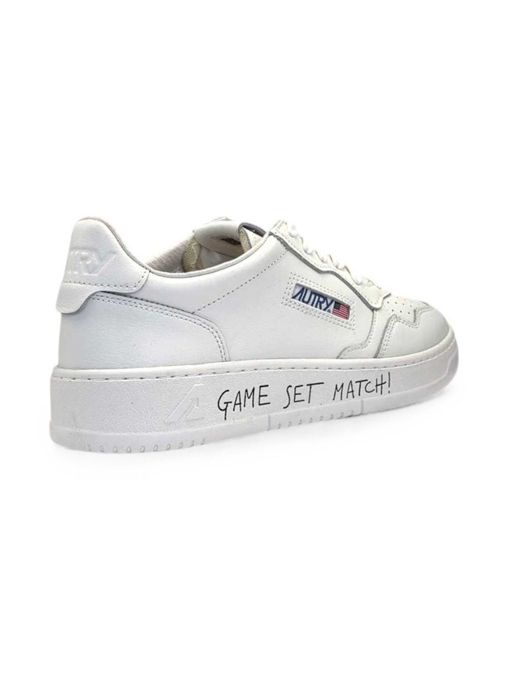 Autry Medialist Low Sneakers — White, view 4
