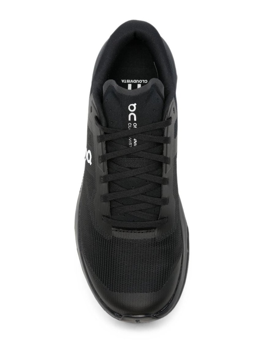 On Cloudvista 3 Sneakers — Black, view 4