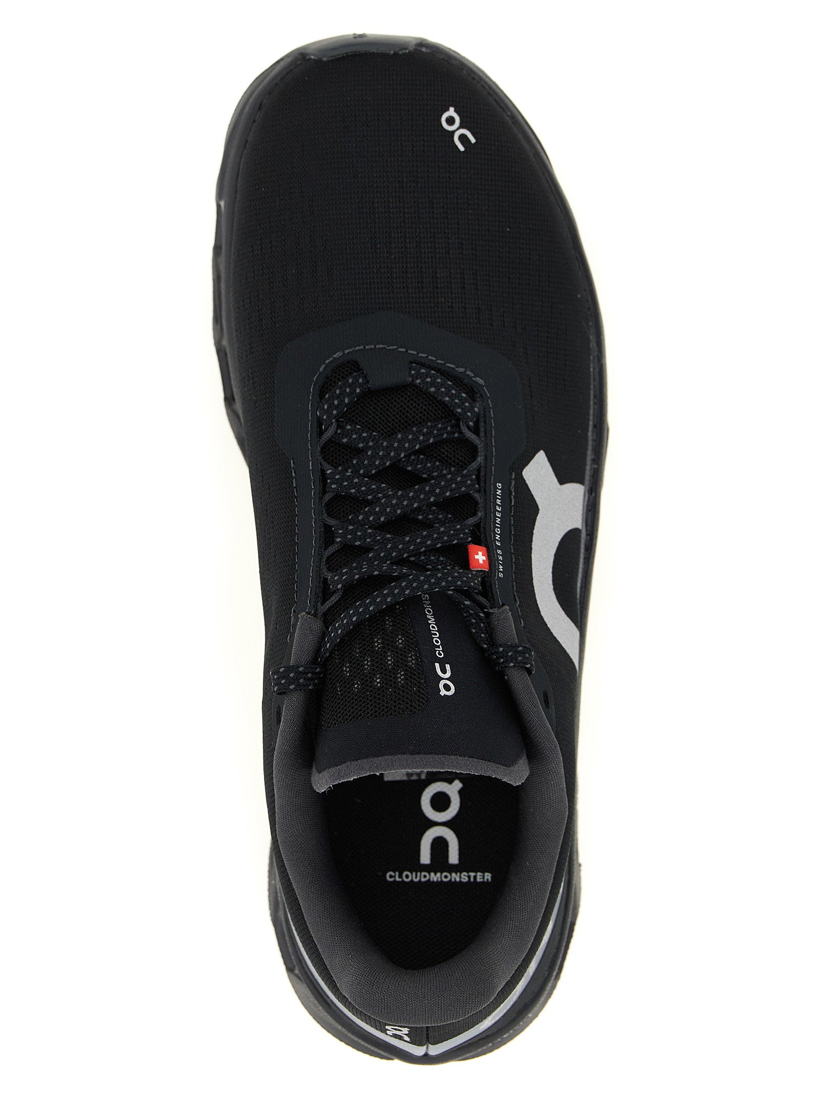 On Cloudmonster 1 Sneaker — Black, view 4