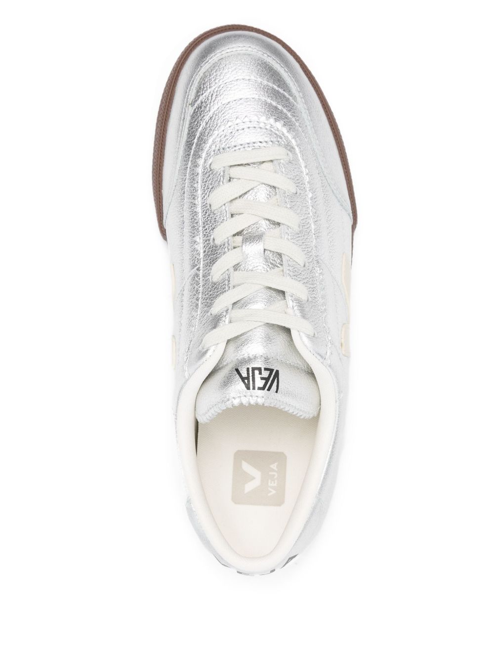 Veja Panenka Sneaker — Silver, view 4