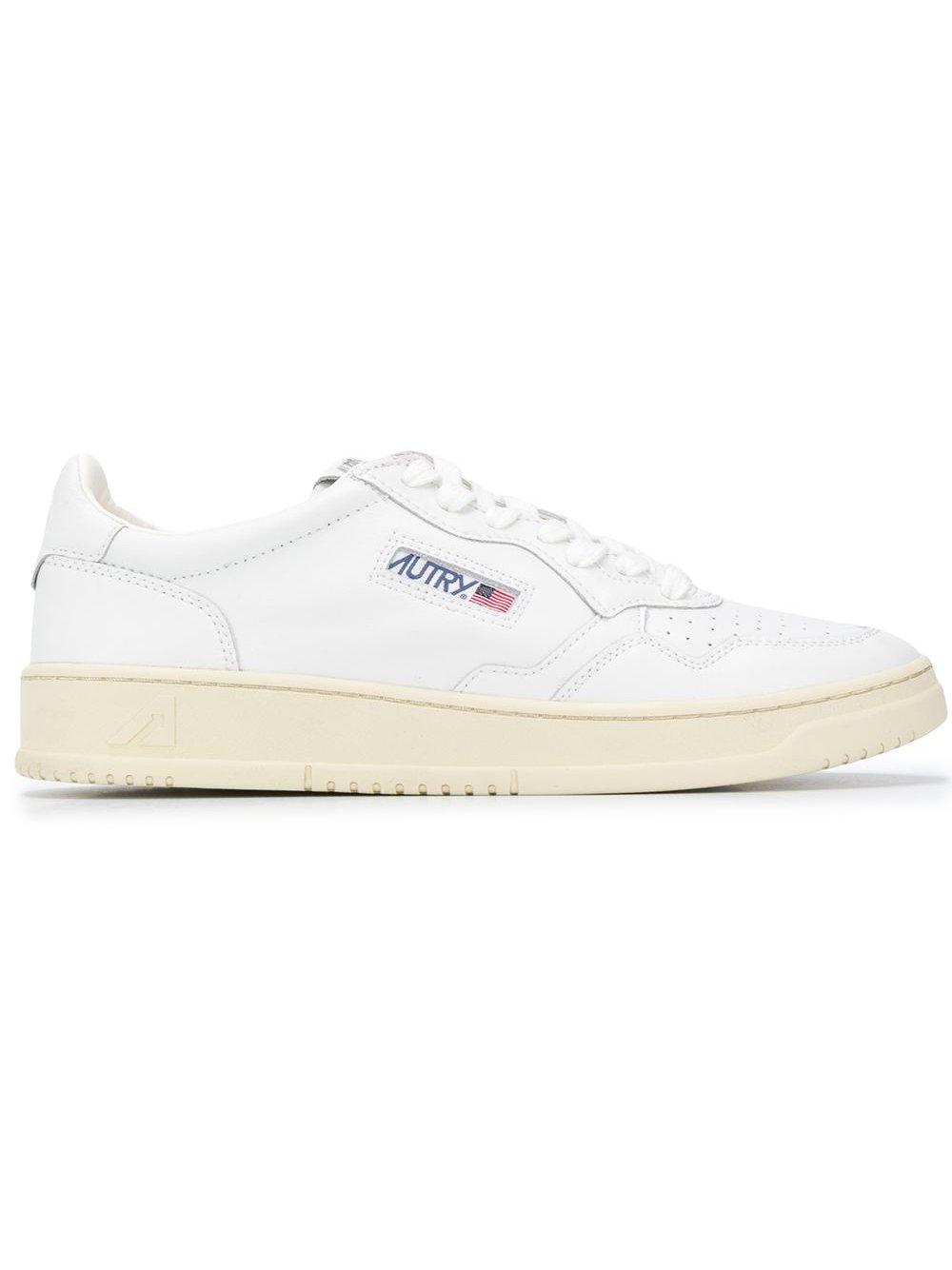 Autry Medalist Low Sneaker — White by Autry