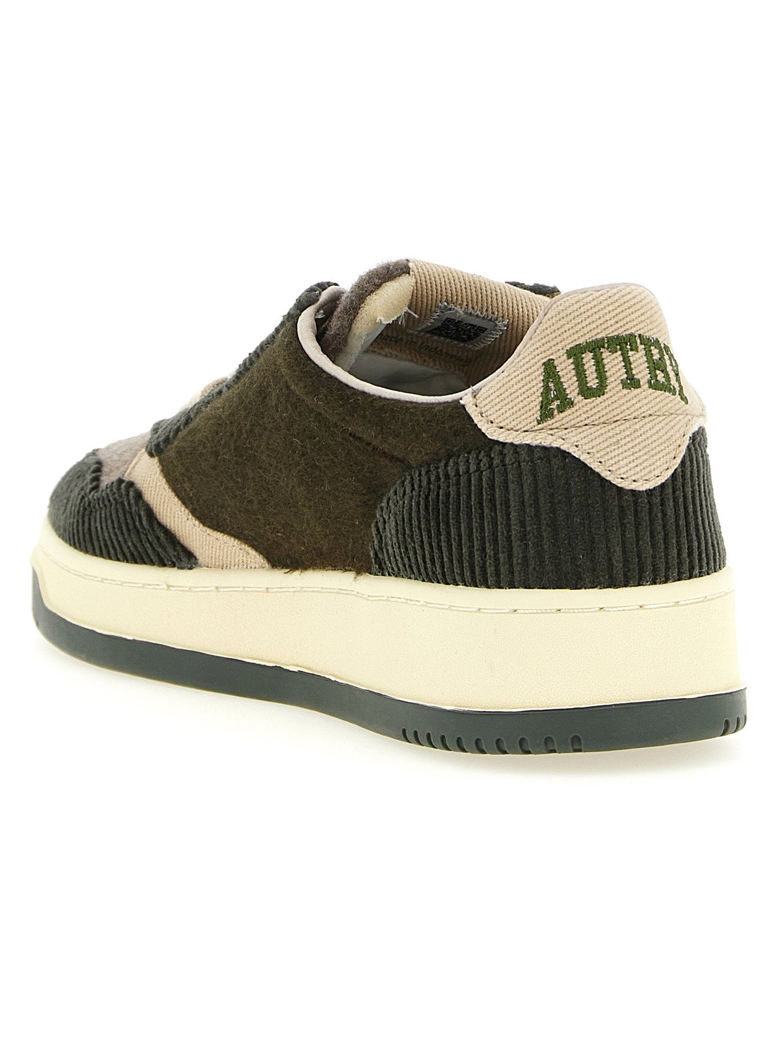 Autry Medalist Low Sneakers — Green, view 3