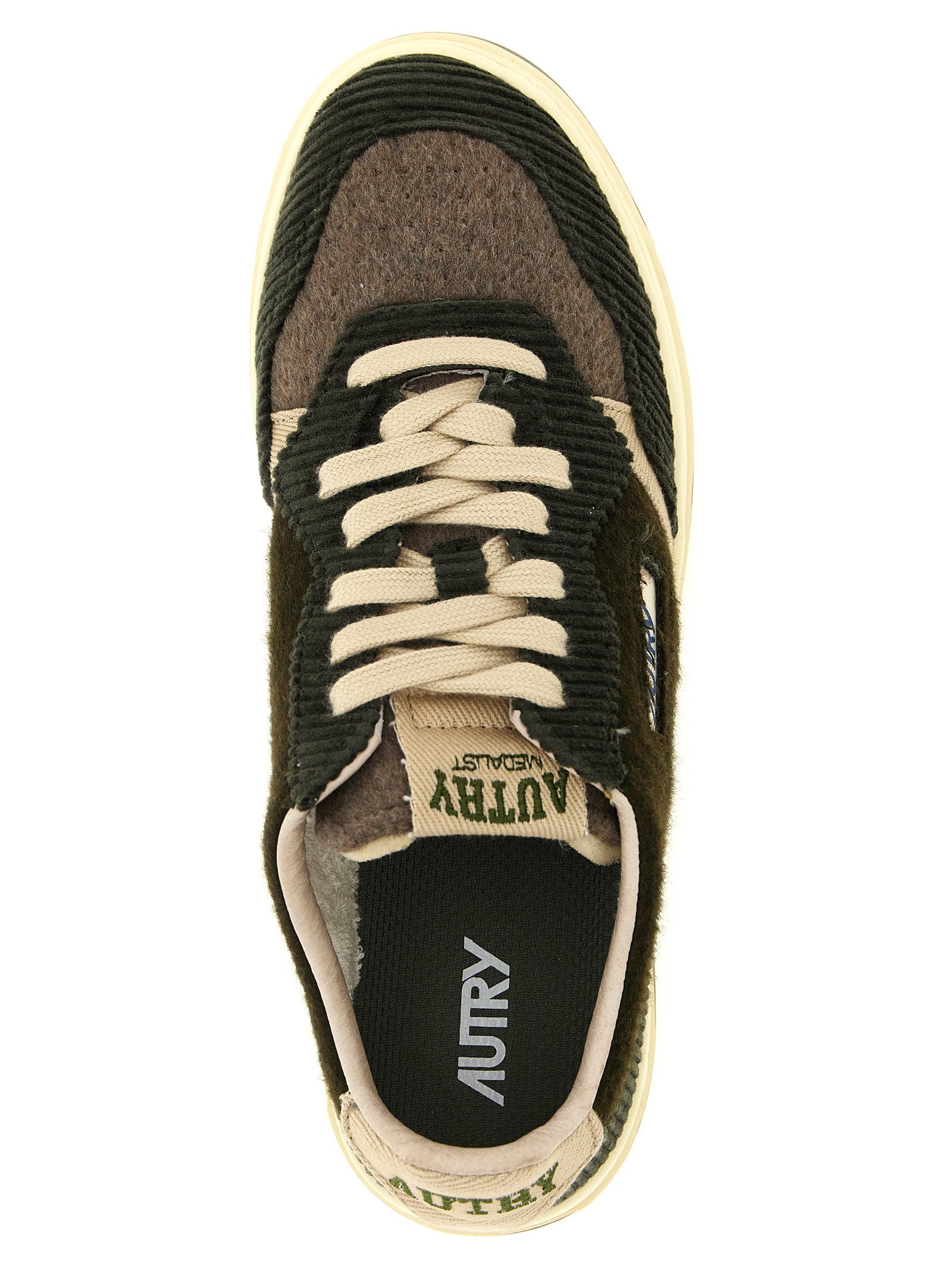 Autry Medalist Low Sneakers — Green, view 4
