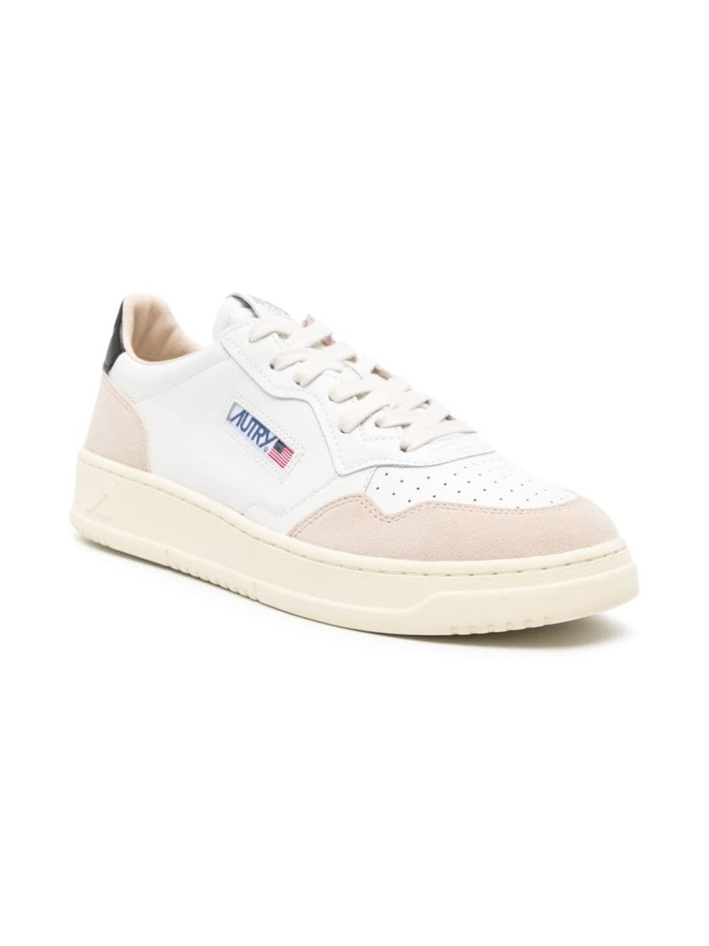 Autry Medialist Low Sneakers — White, view 4