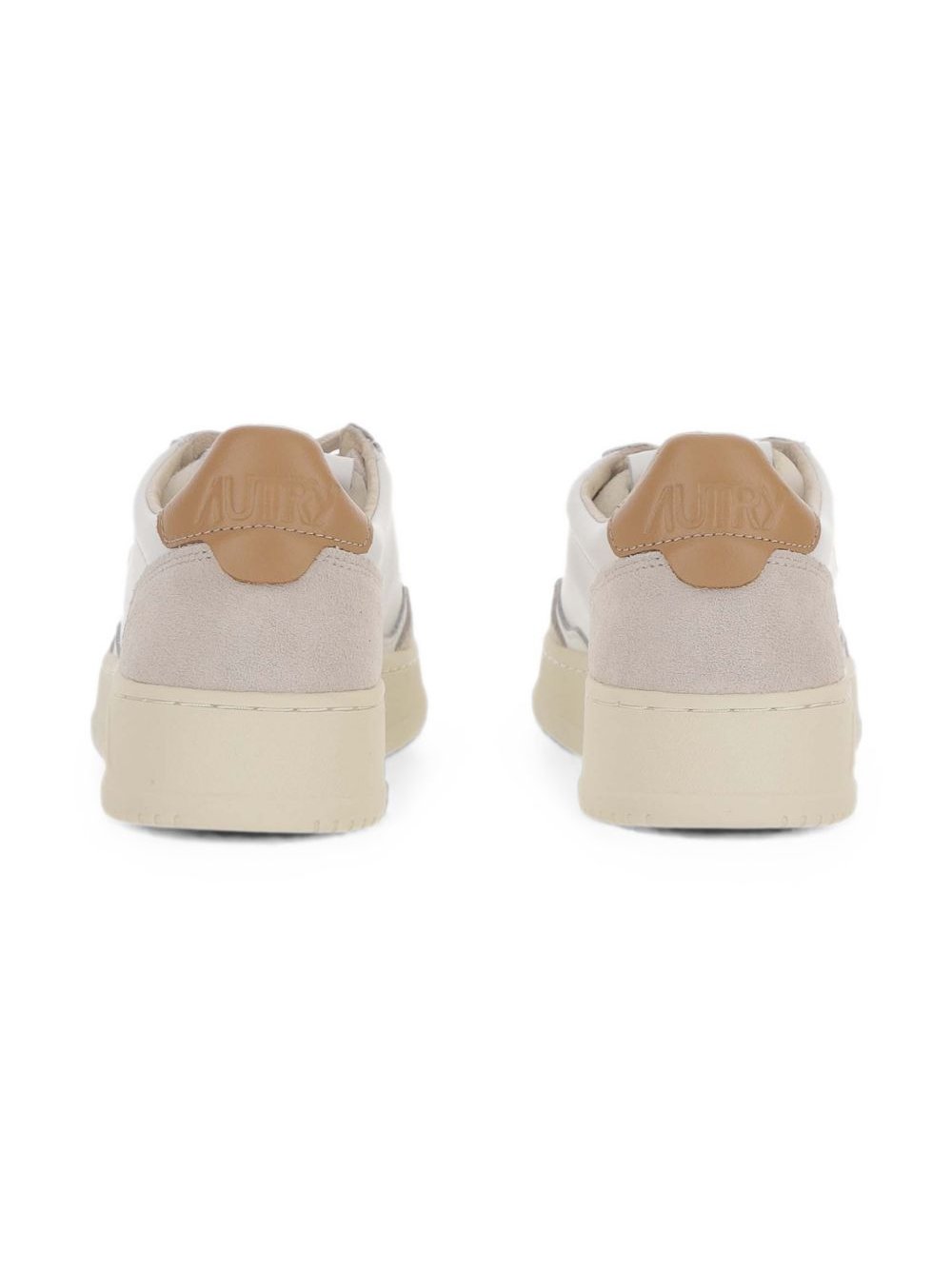Autry Medialist Low Sneaker — Cream, view 3