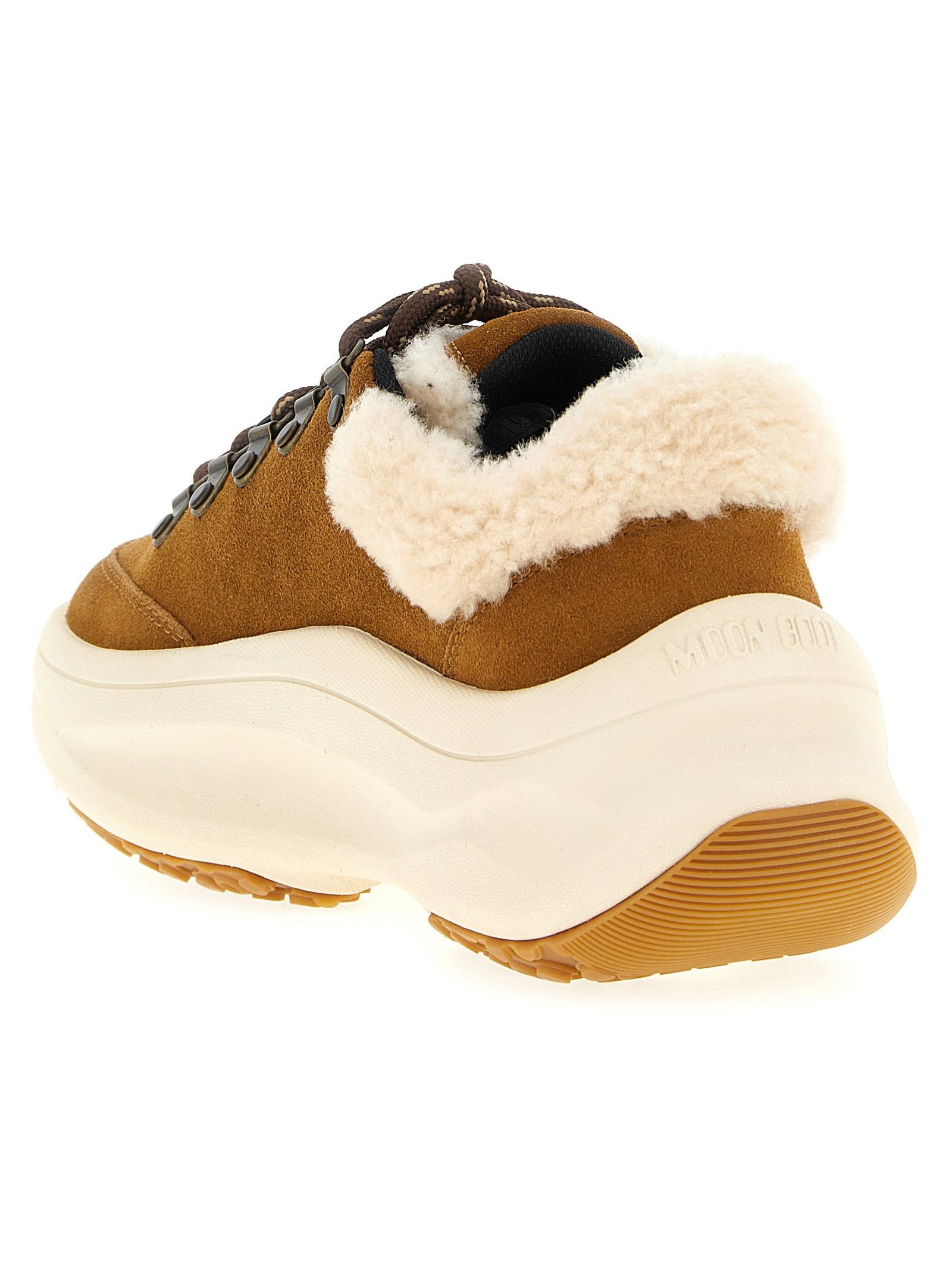 Moon Boot Moon247 City Sneaker — Caramel, view 3