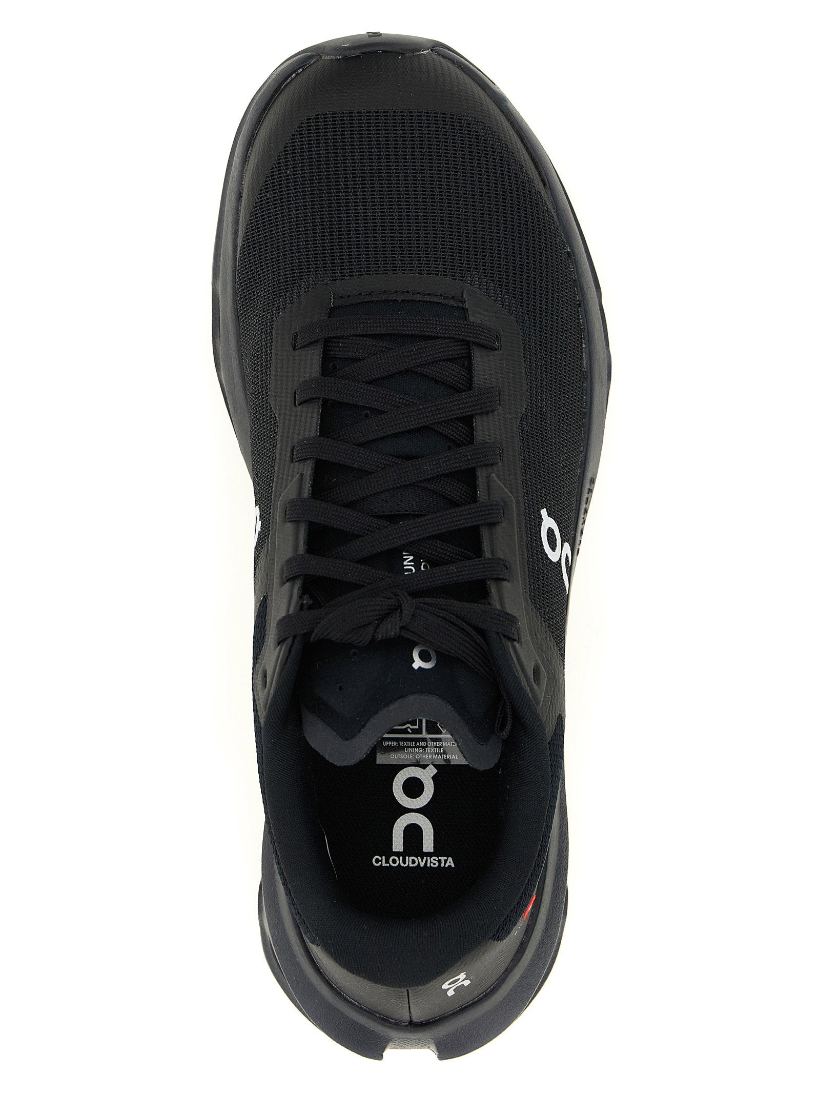 On Cloudvista 3 Sneakers — Black, view 4