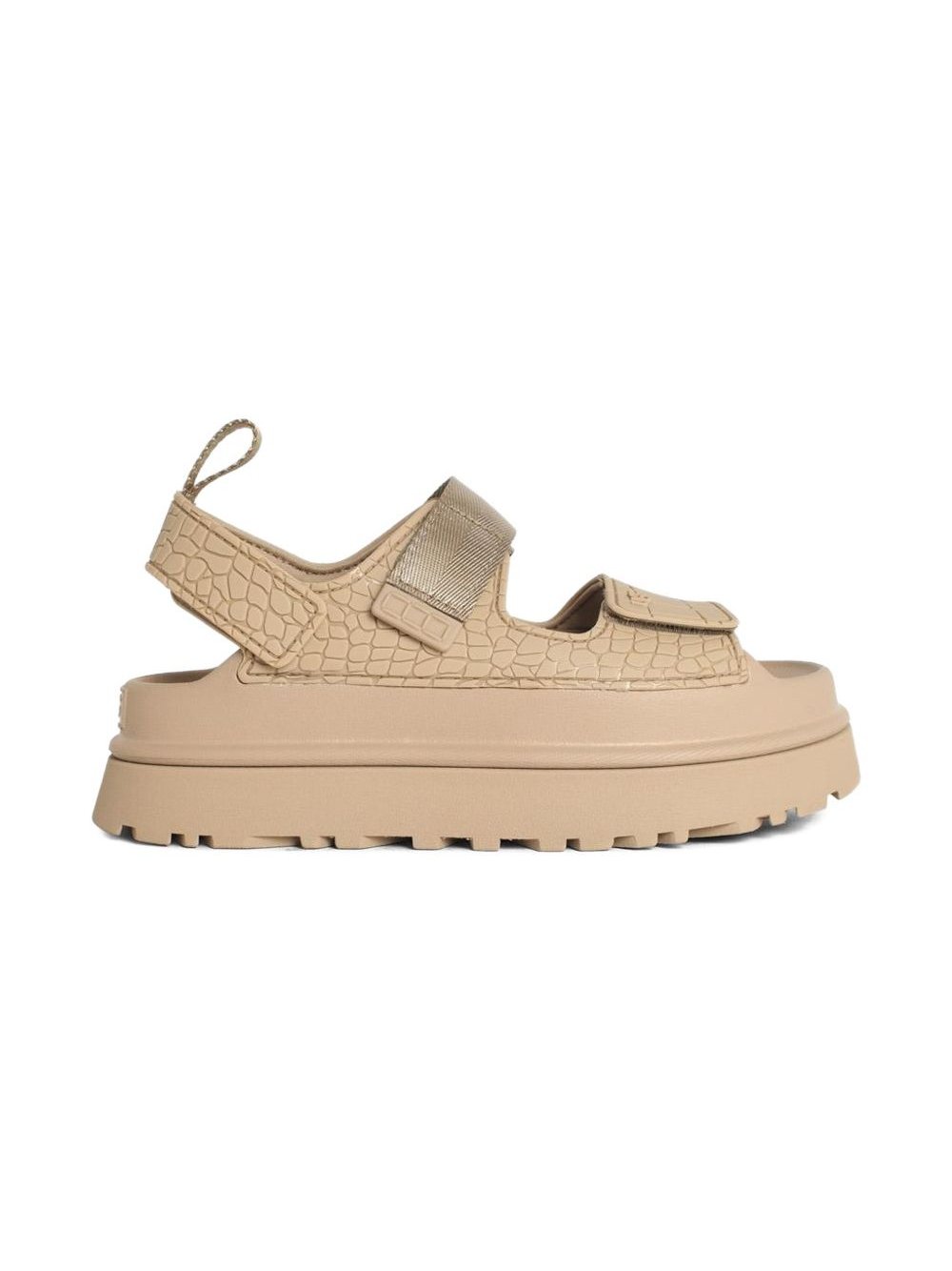Ugg Embossed Calfskin Sandals — Beige by UGG