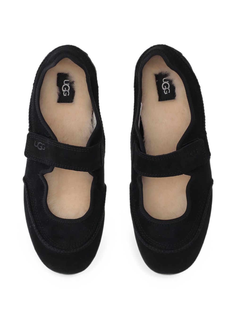 Ugg Quill Mary Jane Flat — Black, view 4