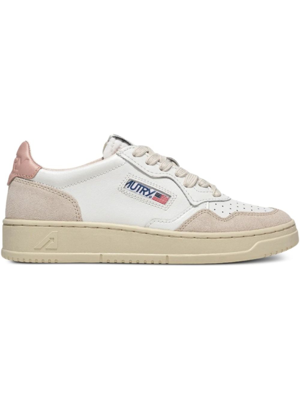 Autry Medialist Low Sneakers — White by Autry