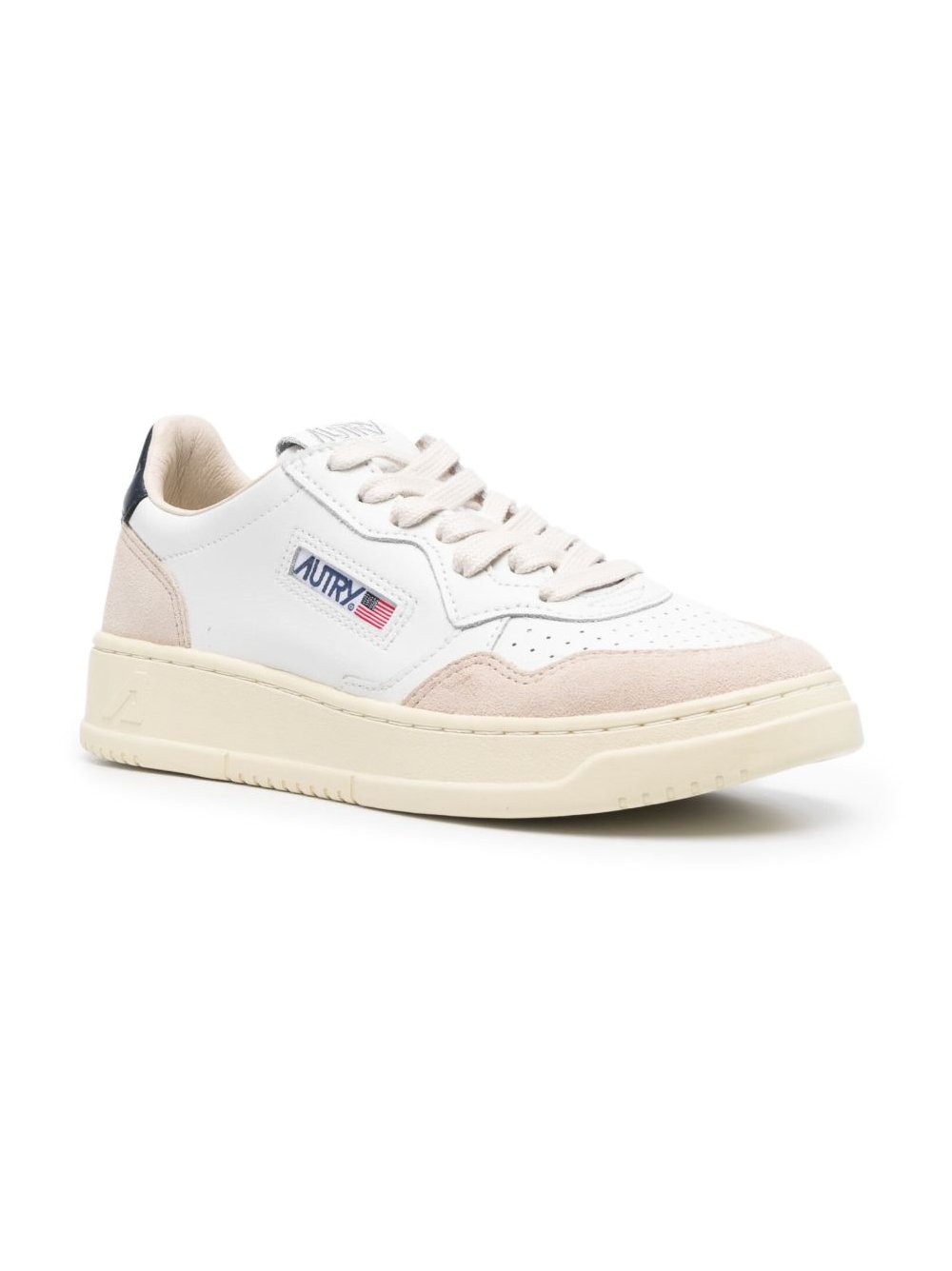Autry Medialist Low Sneaker — White, view 2